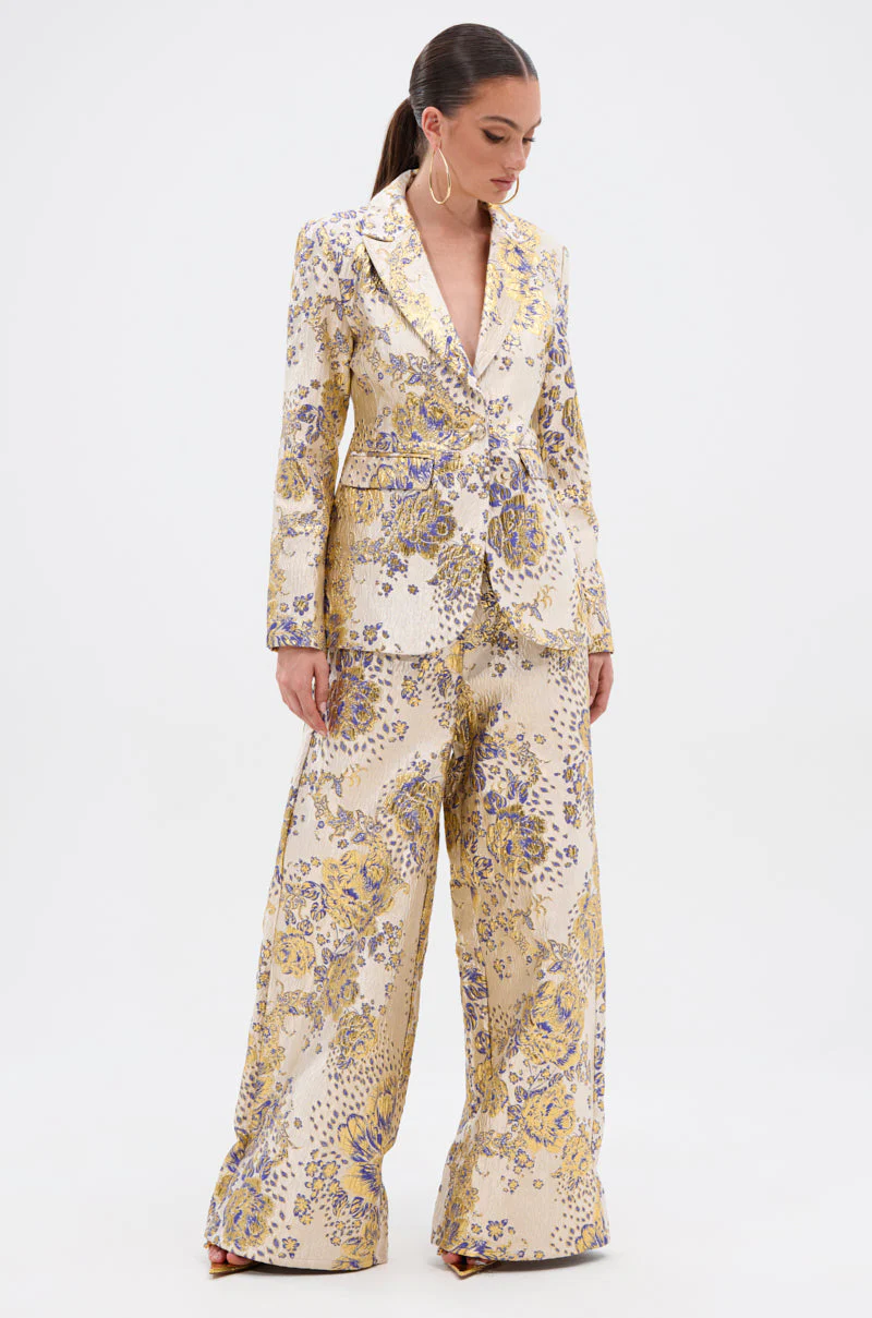 GOLDIE BROCADE TROUSER - Image 6