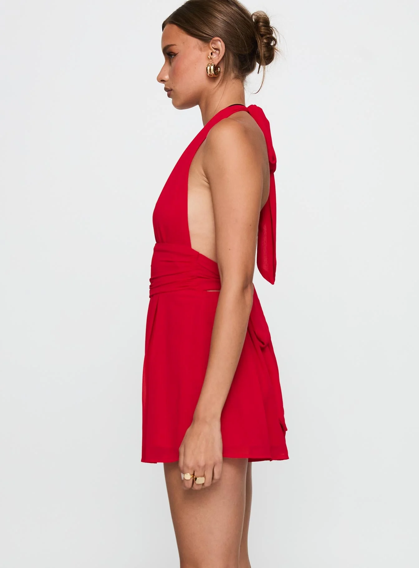 Got Me Started Romper Red - Image 3
