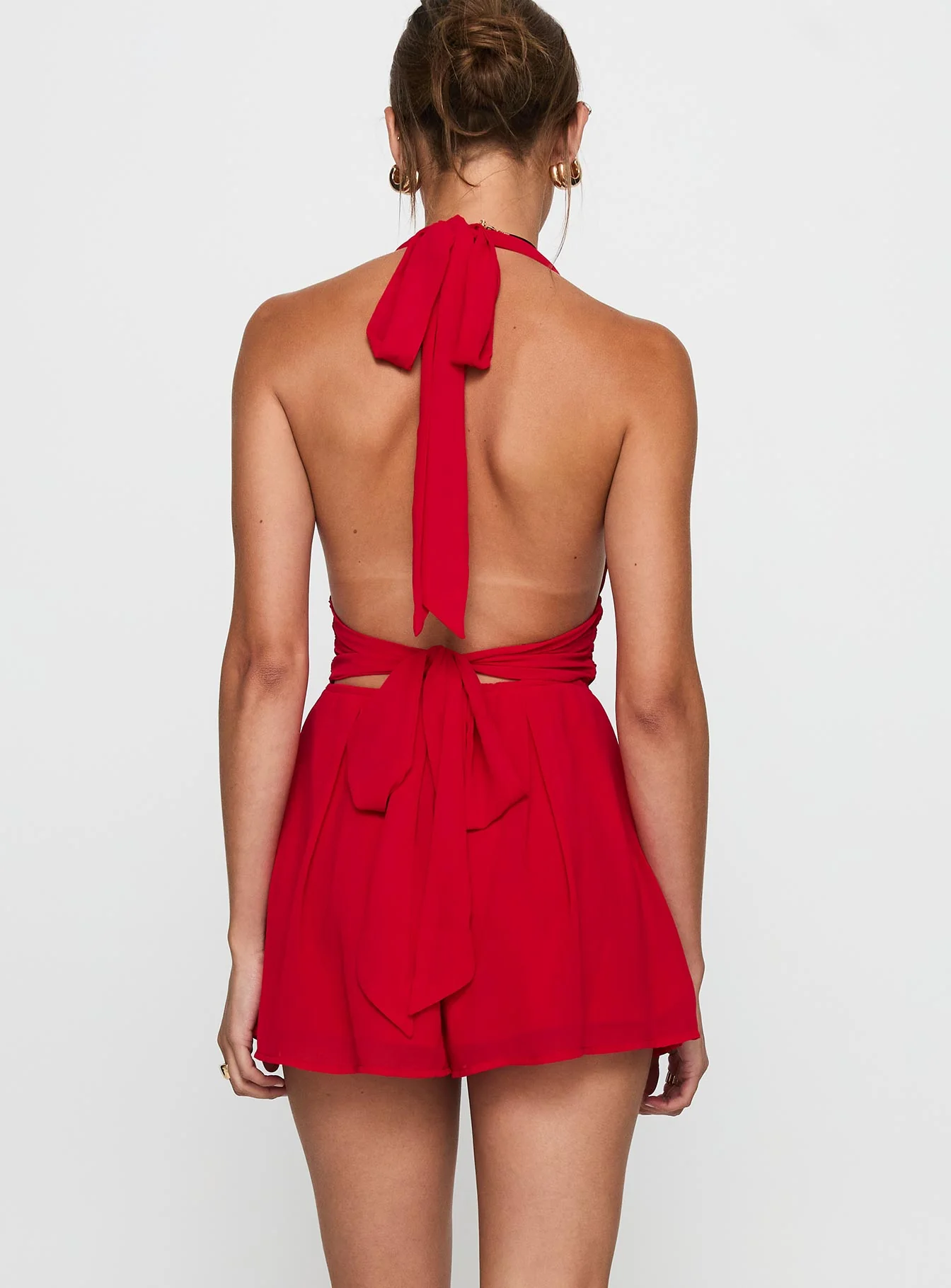 Got Me Started Romper Red - Image 4