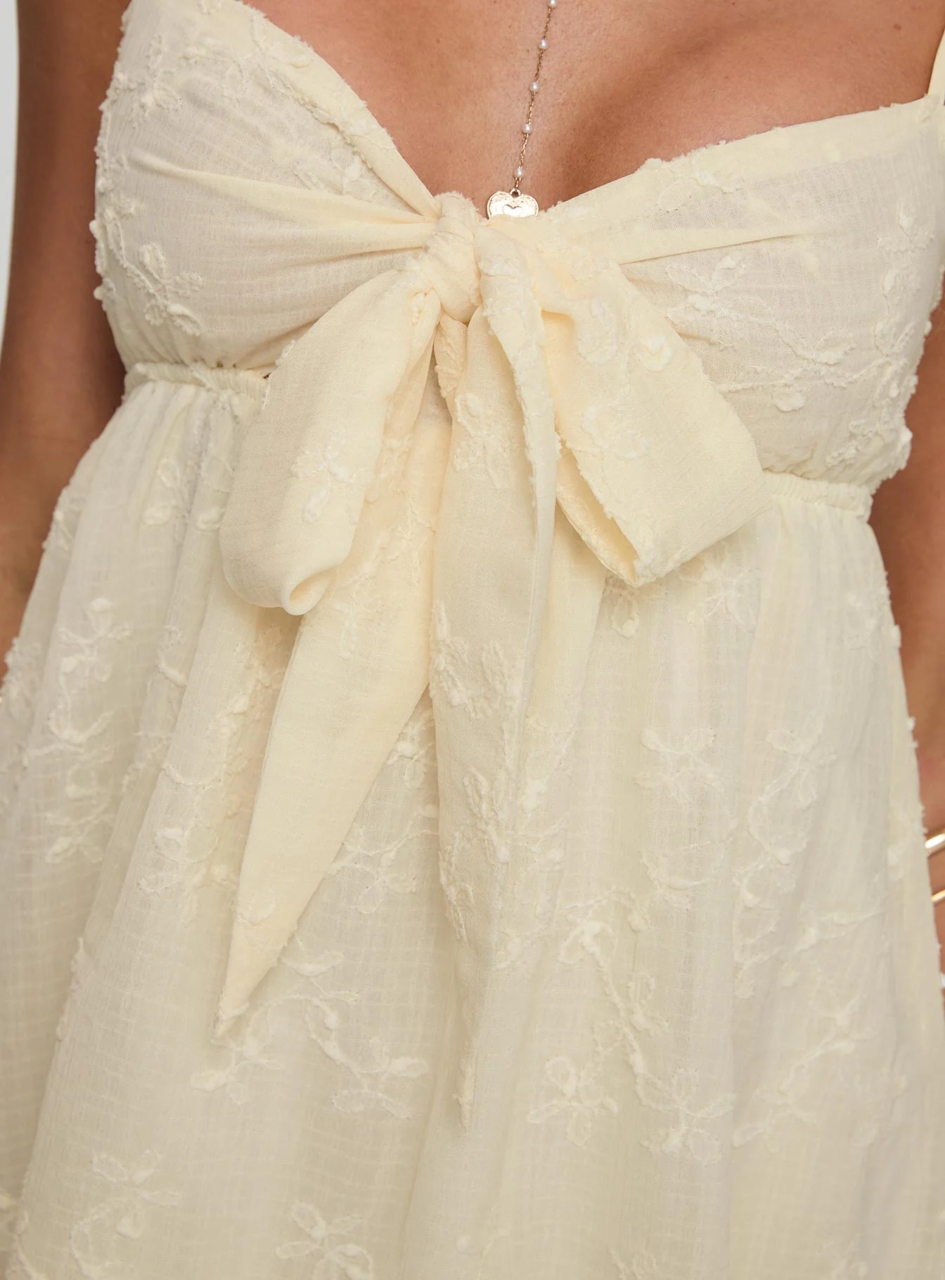Granno Mini Dress Lemon - Image 6