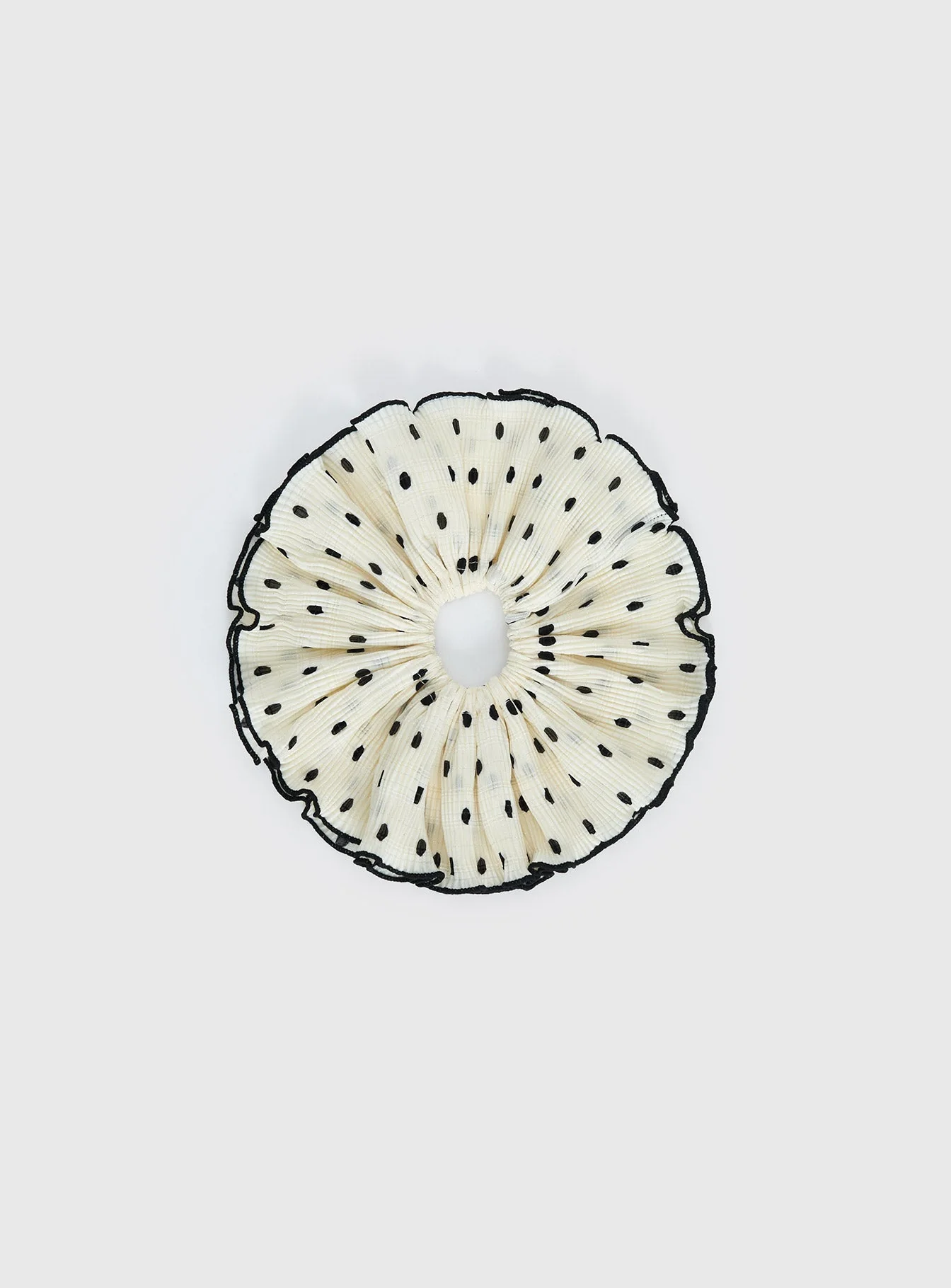 Greatest Gift Scrunchie White Polka Dot - Image 2