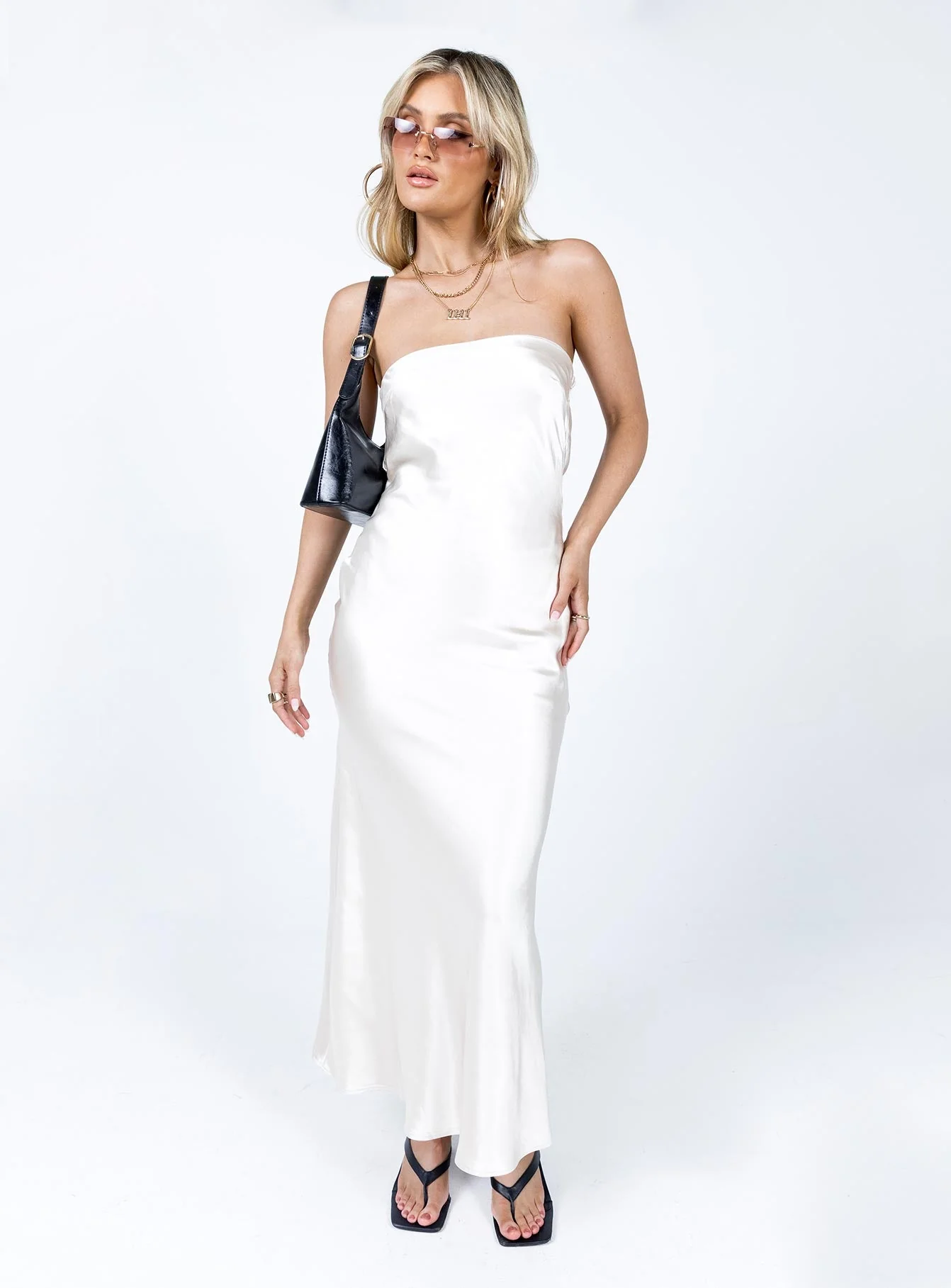 Haley Maxi Dress Champagne - Image 3