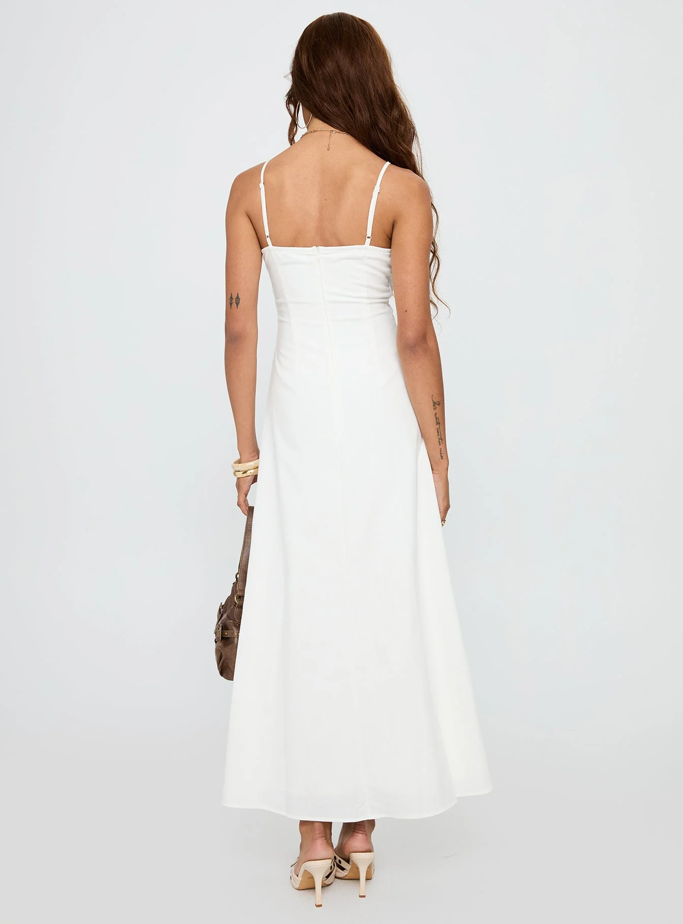 Harkonnen Maxi Dress White - Image 5