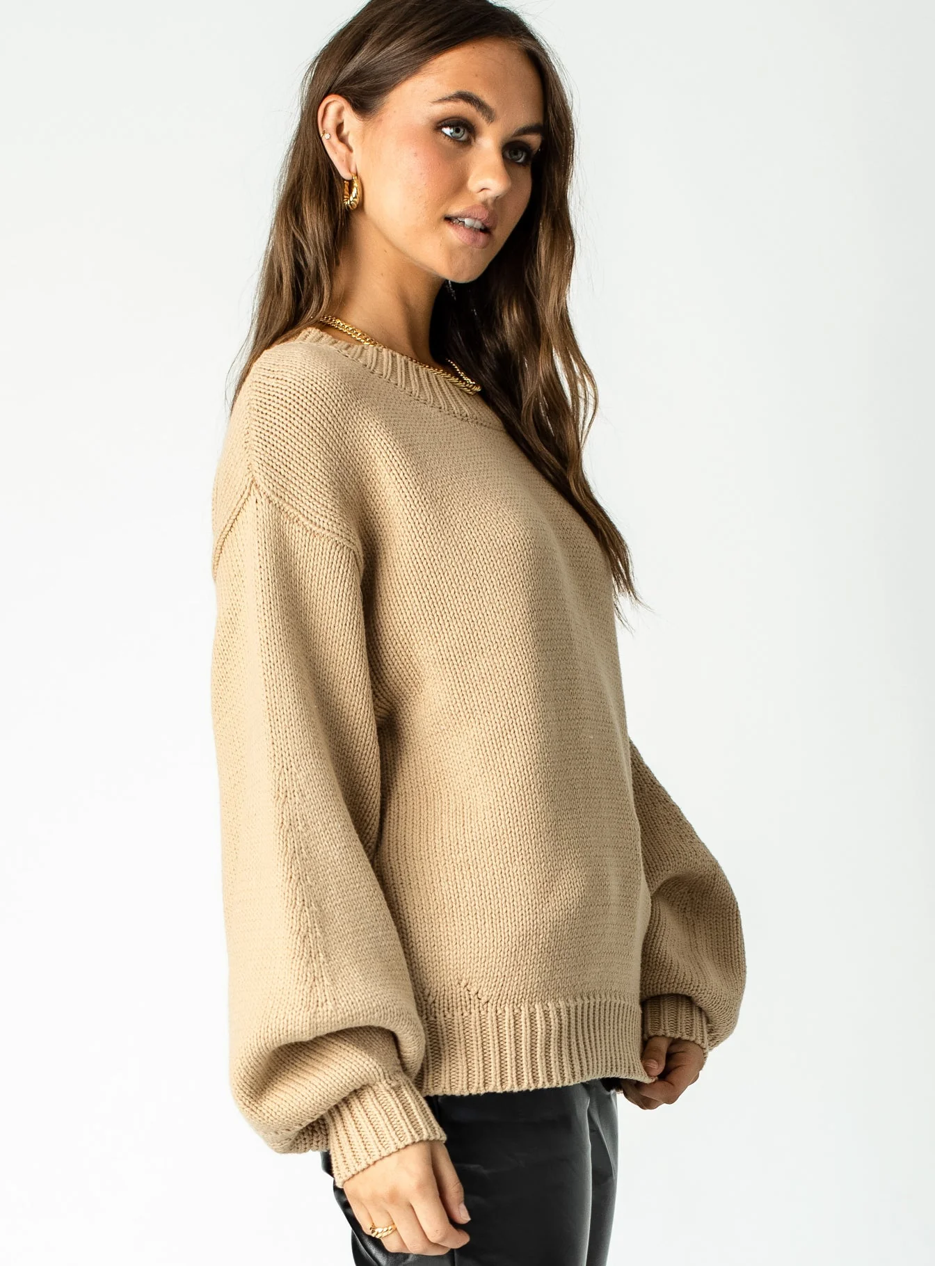 Harmony Sweater Brown - Image 3