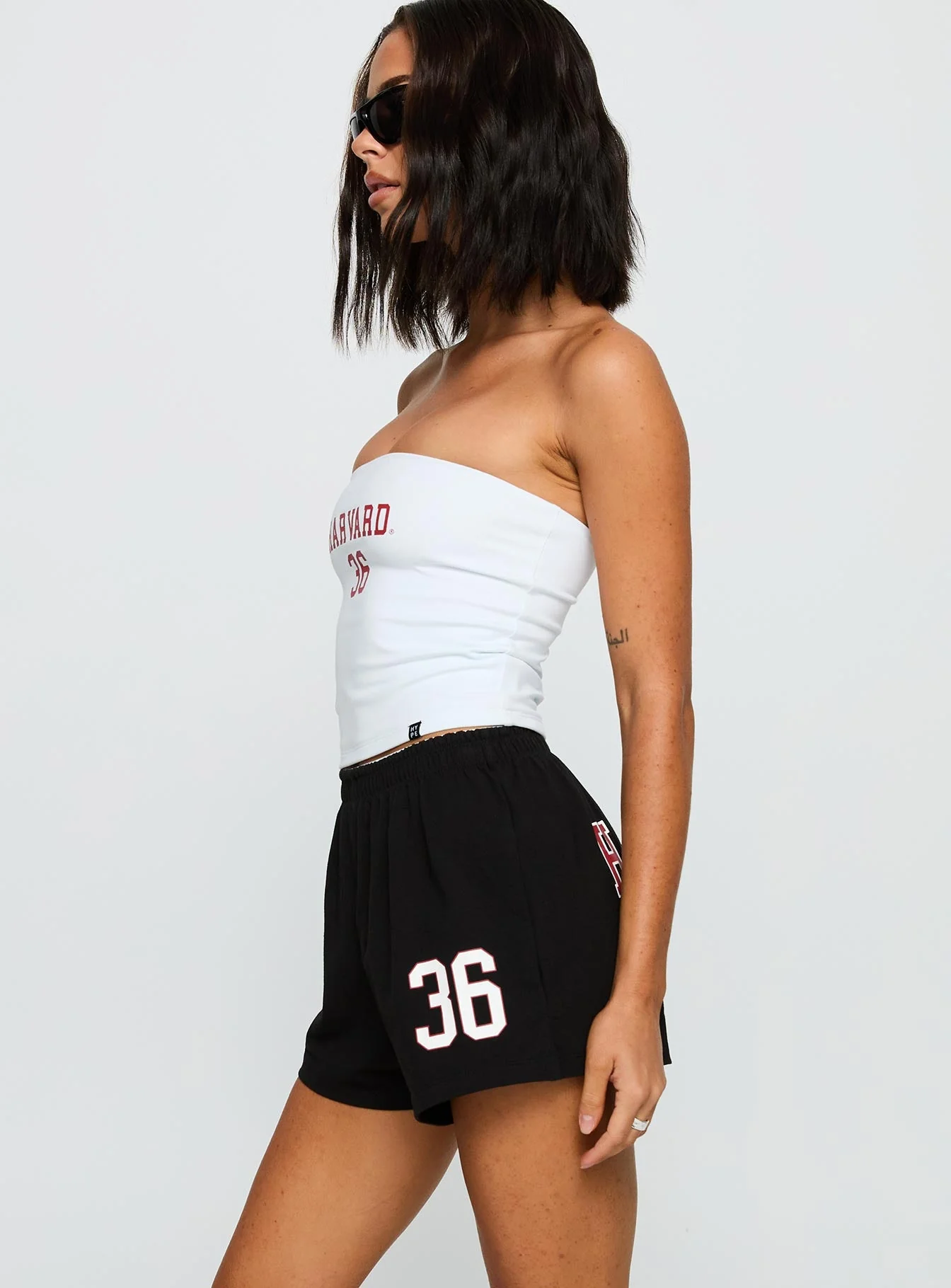 Harvard Soffee Shorts Black - Image 4