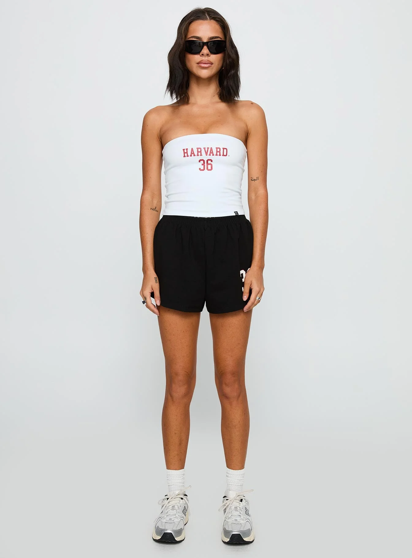 Harvard Soffee Shorts Black - Image 7