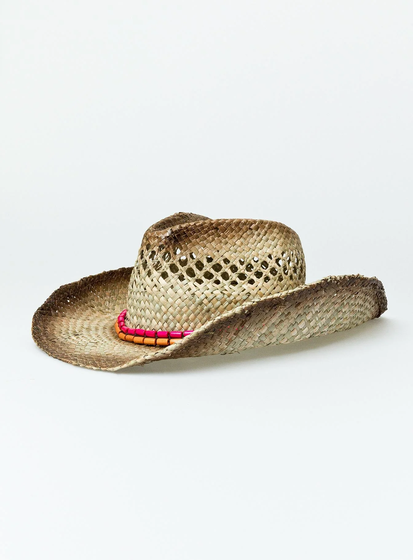 Hayward Cowboy Hat Brown / Pink - Image 3
