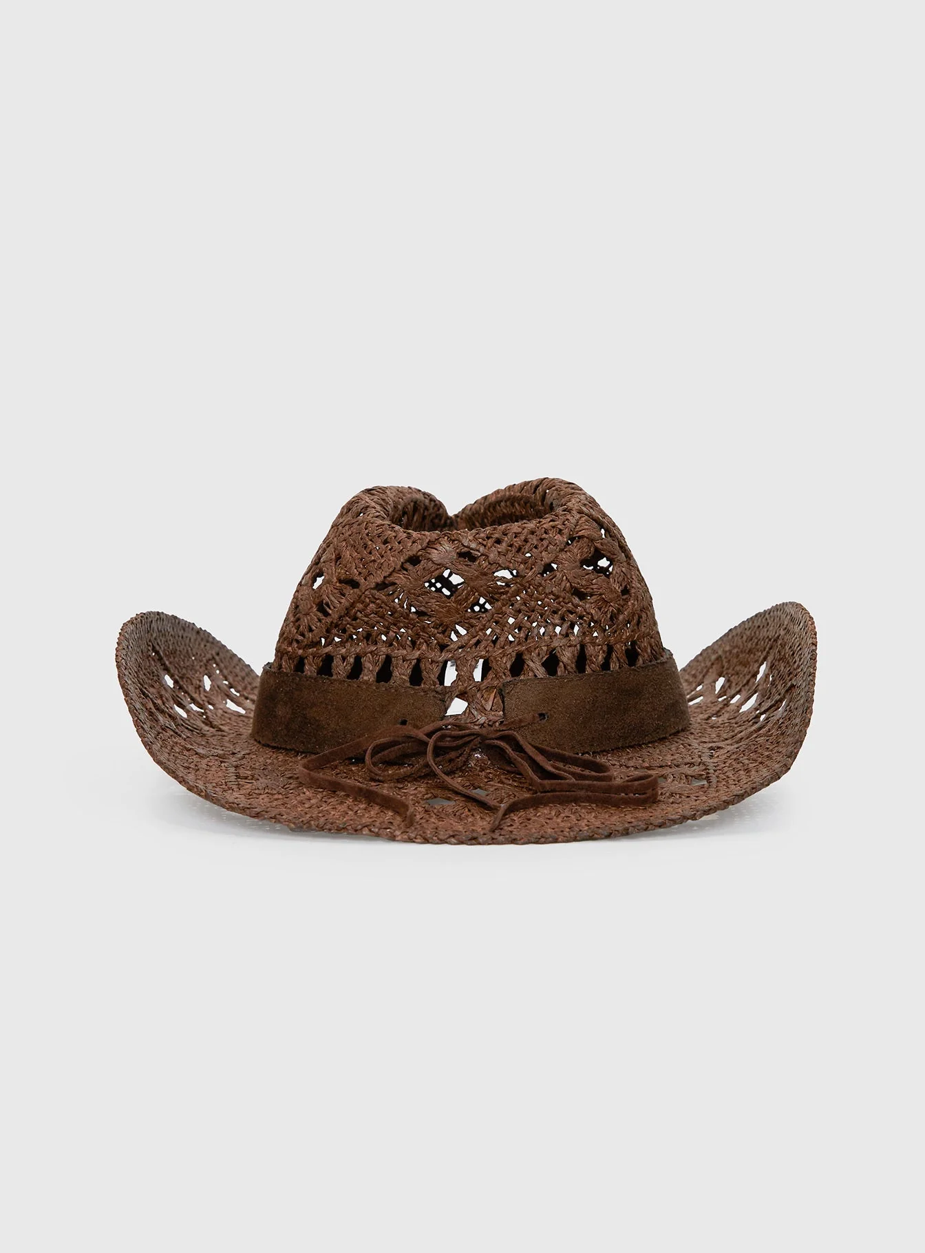 Hazie Cowboy Hat Dark Brown - Image 4
