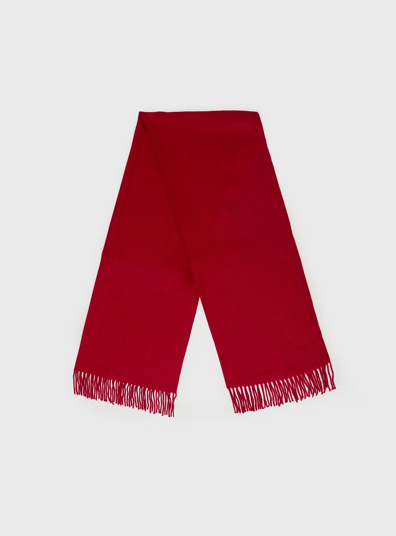 Heavy Hearted Scarf Red - Image 2