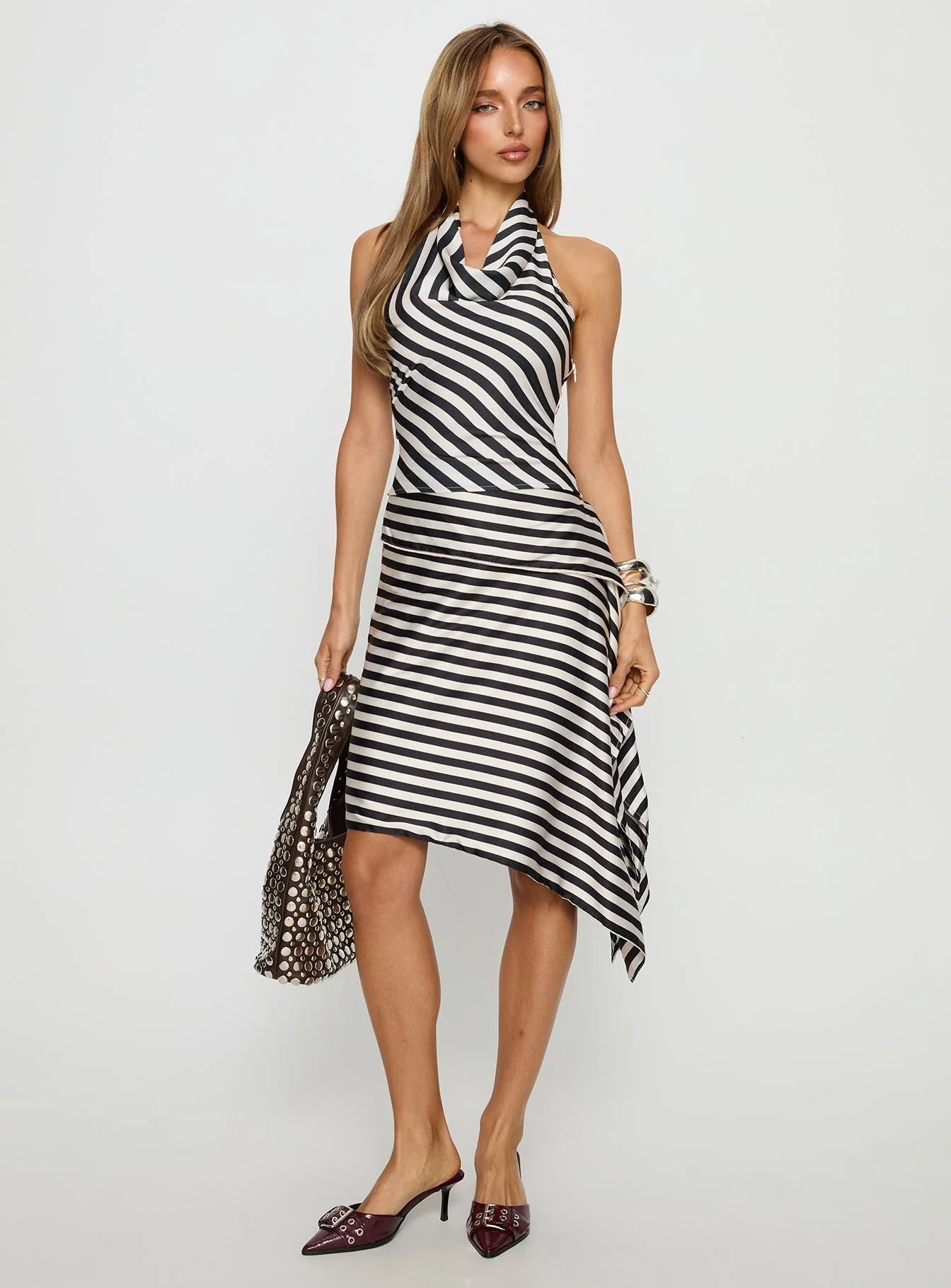 Heritage Halter Top Cream Stripe - Image 3