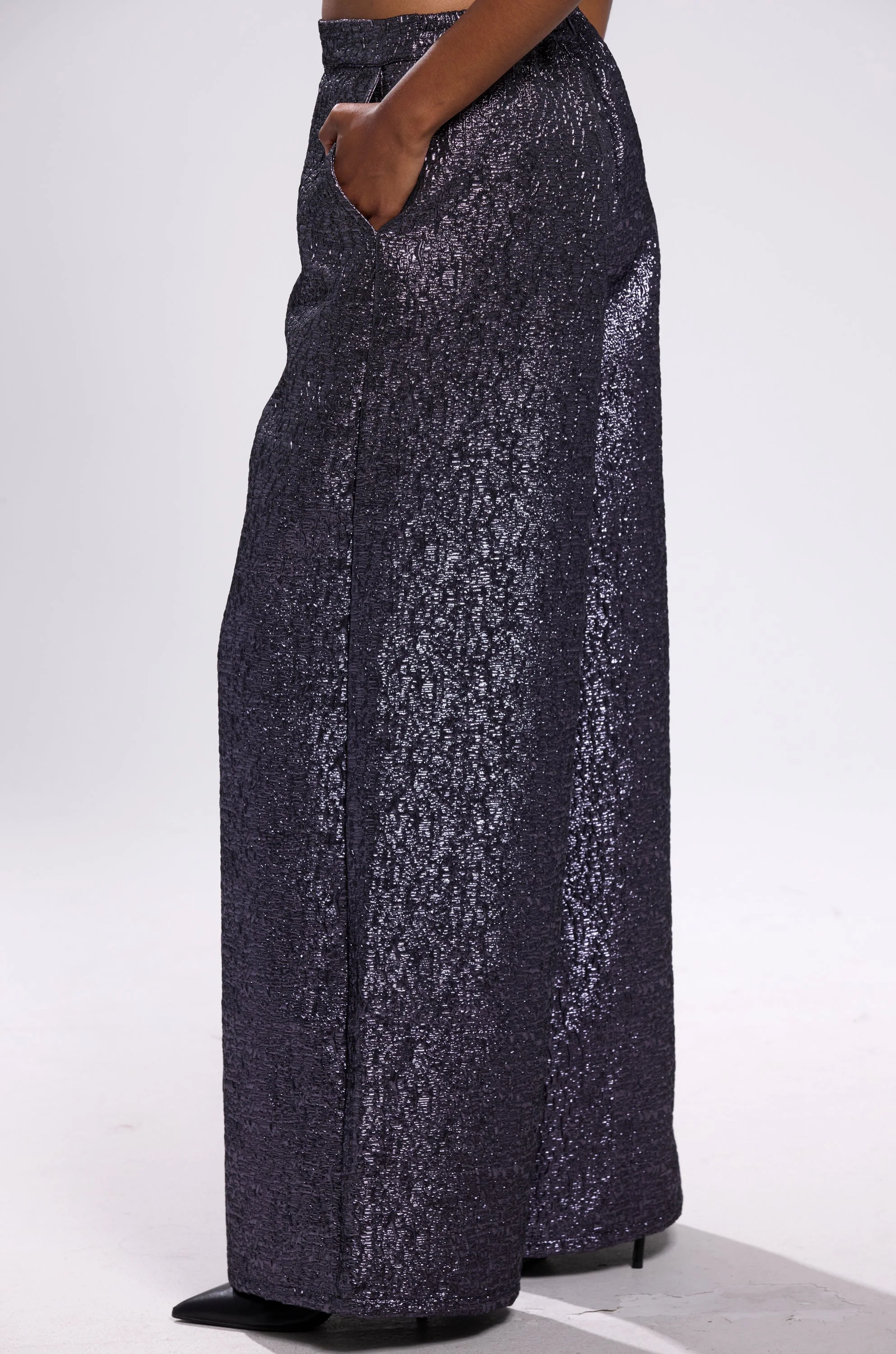 HIGH STANDARD BROCADE TROUSER - Image 5