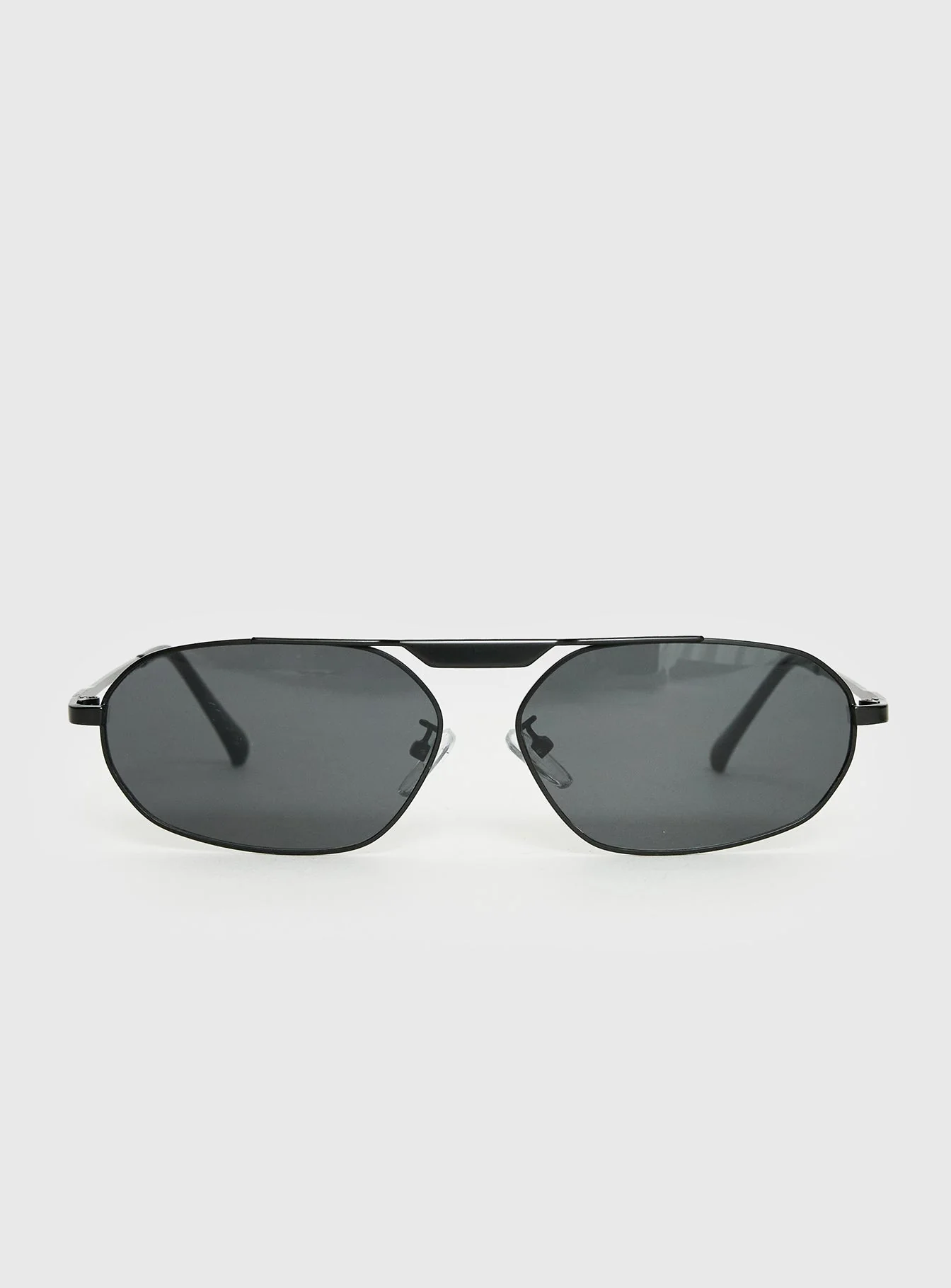 High Standards Aviator Sunglasses Black - Image 2