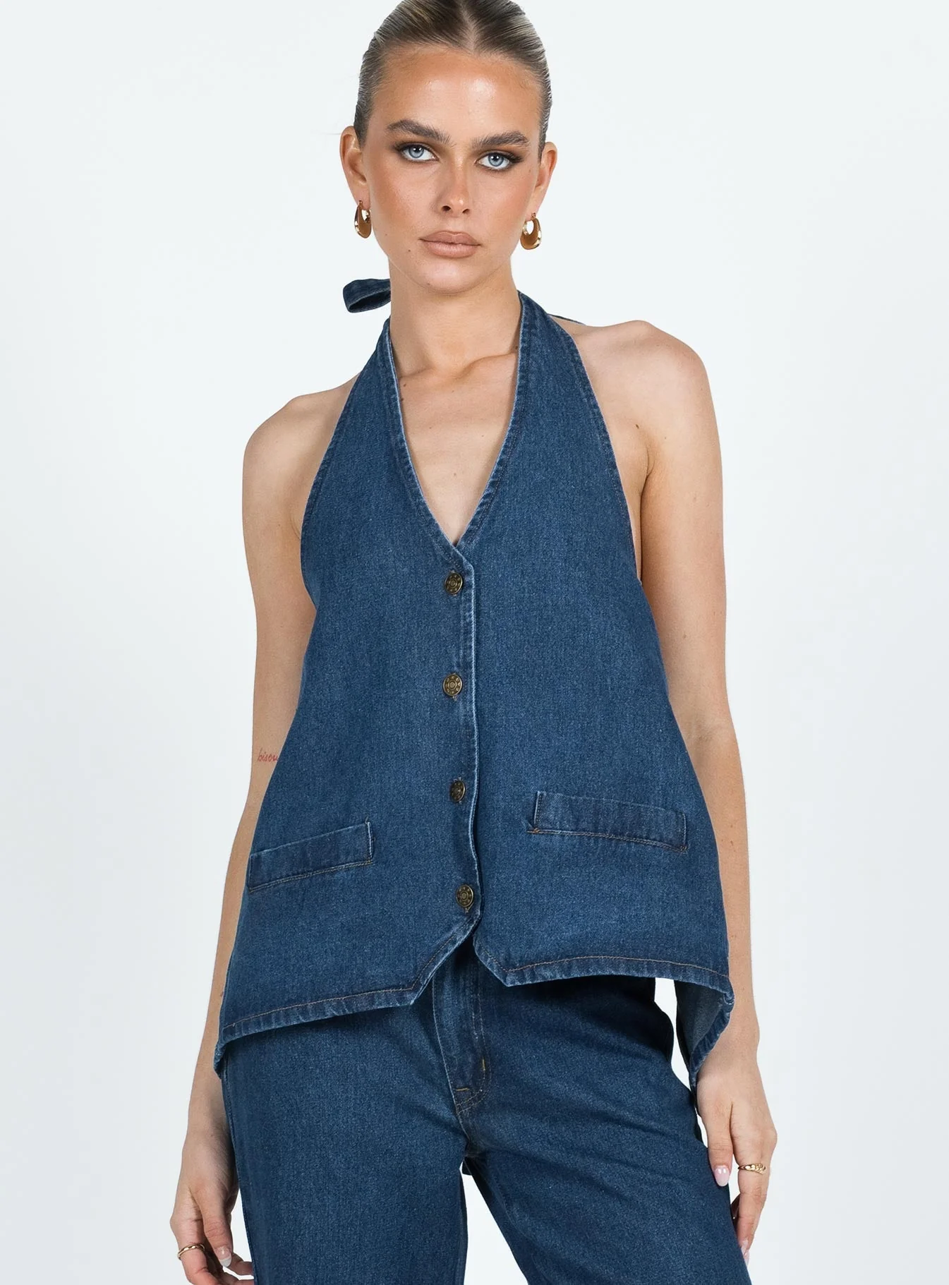 Hills Halter Denim - Image 4