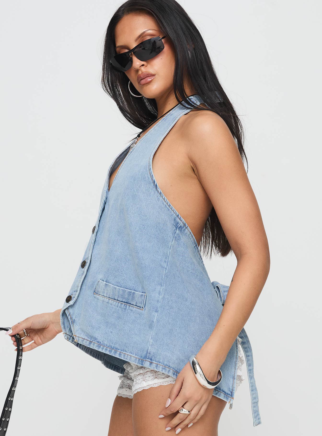 Hills Halter Washed Blue - Image 4
