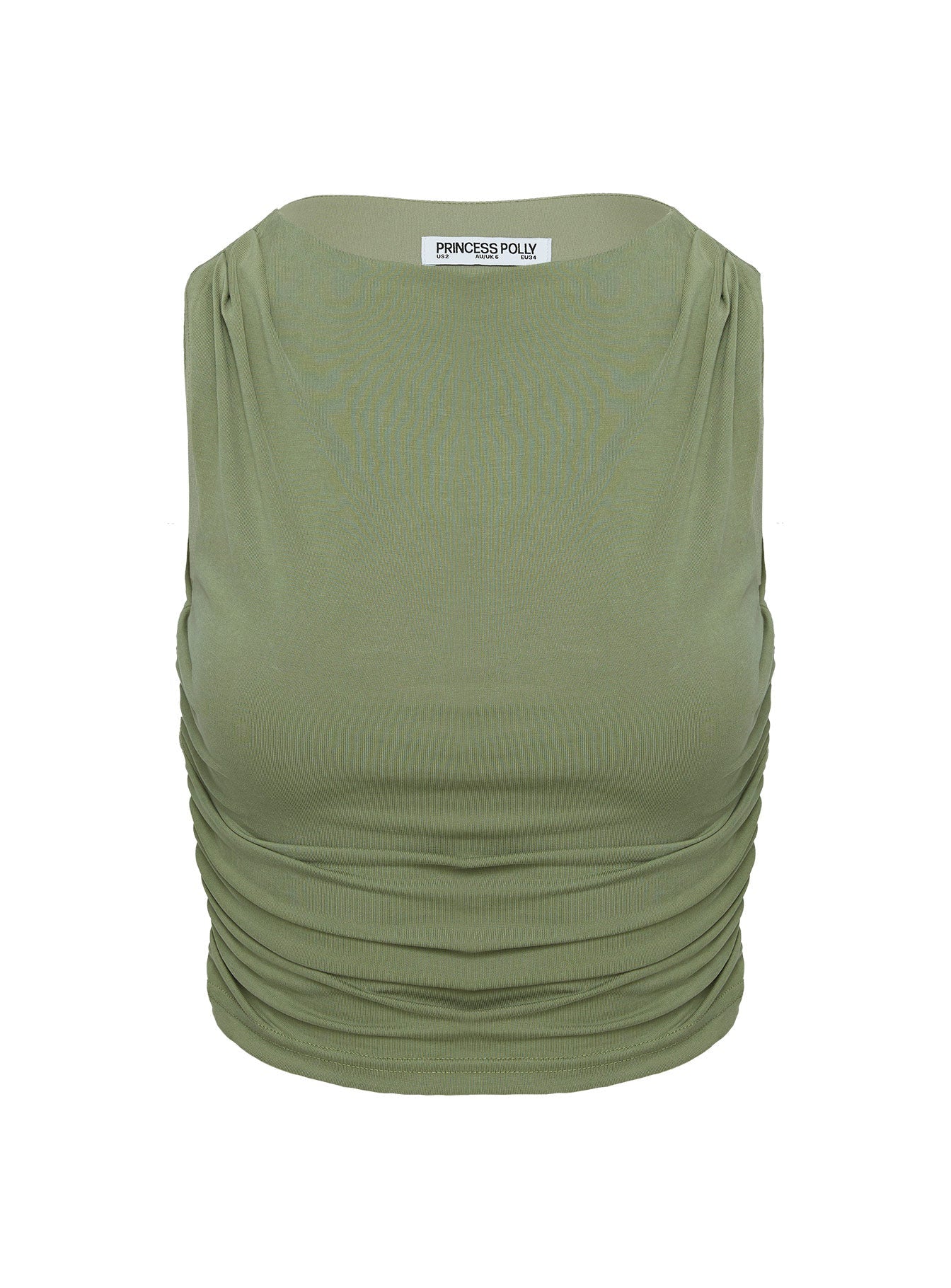 Hold Em High Neck Top Green - Image 9