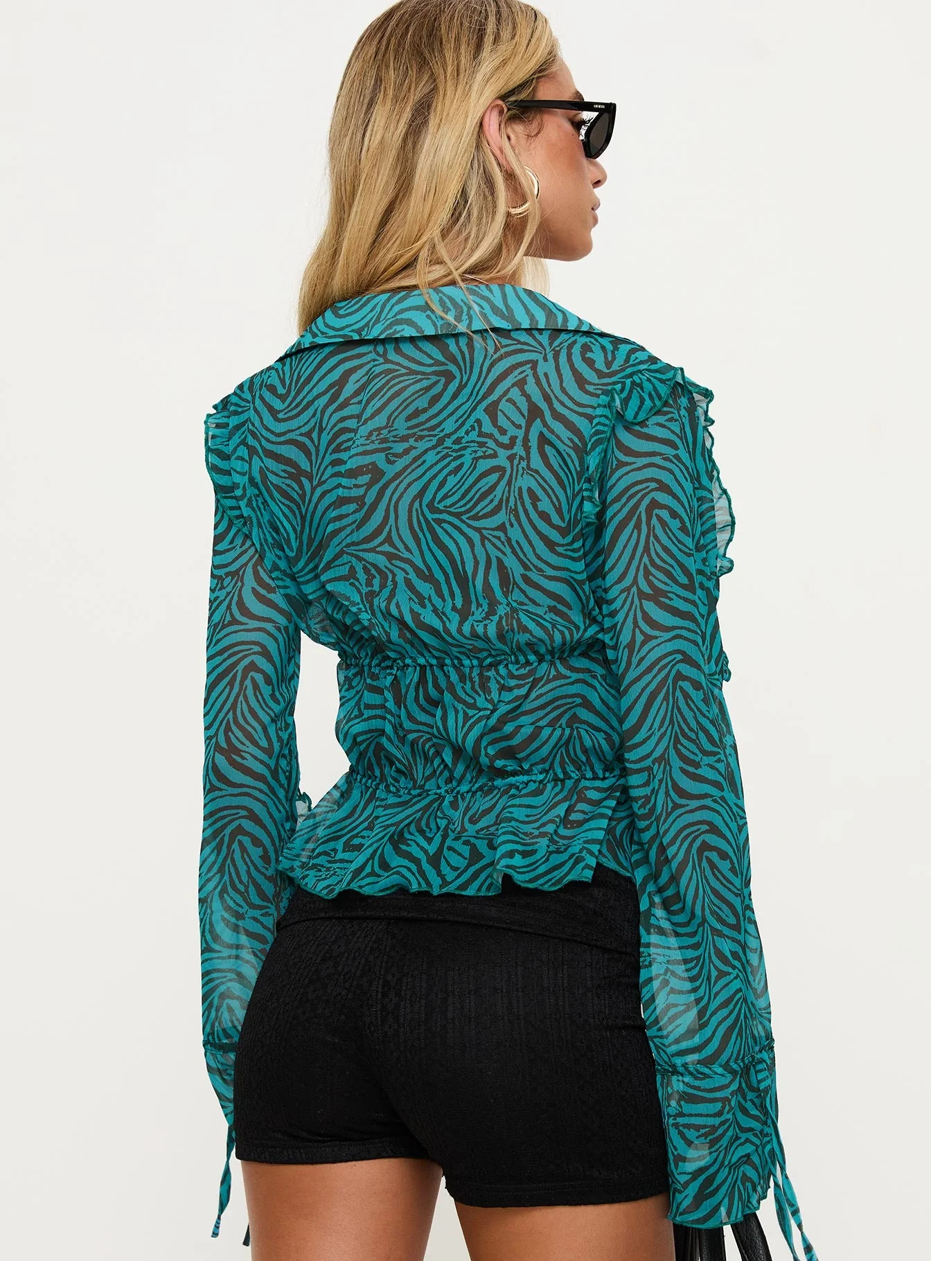 Holidaze Long Sleeve Top Zebra - Image 4
