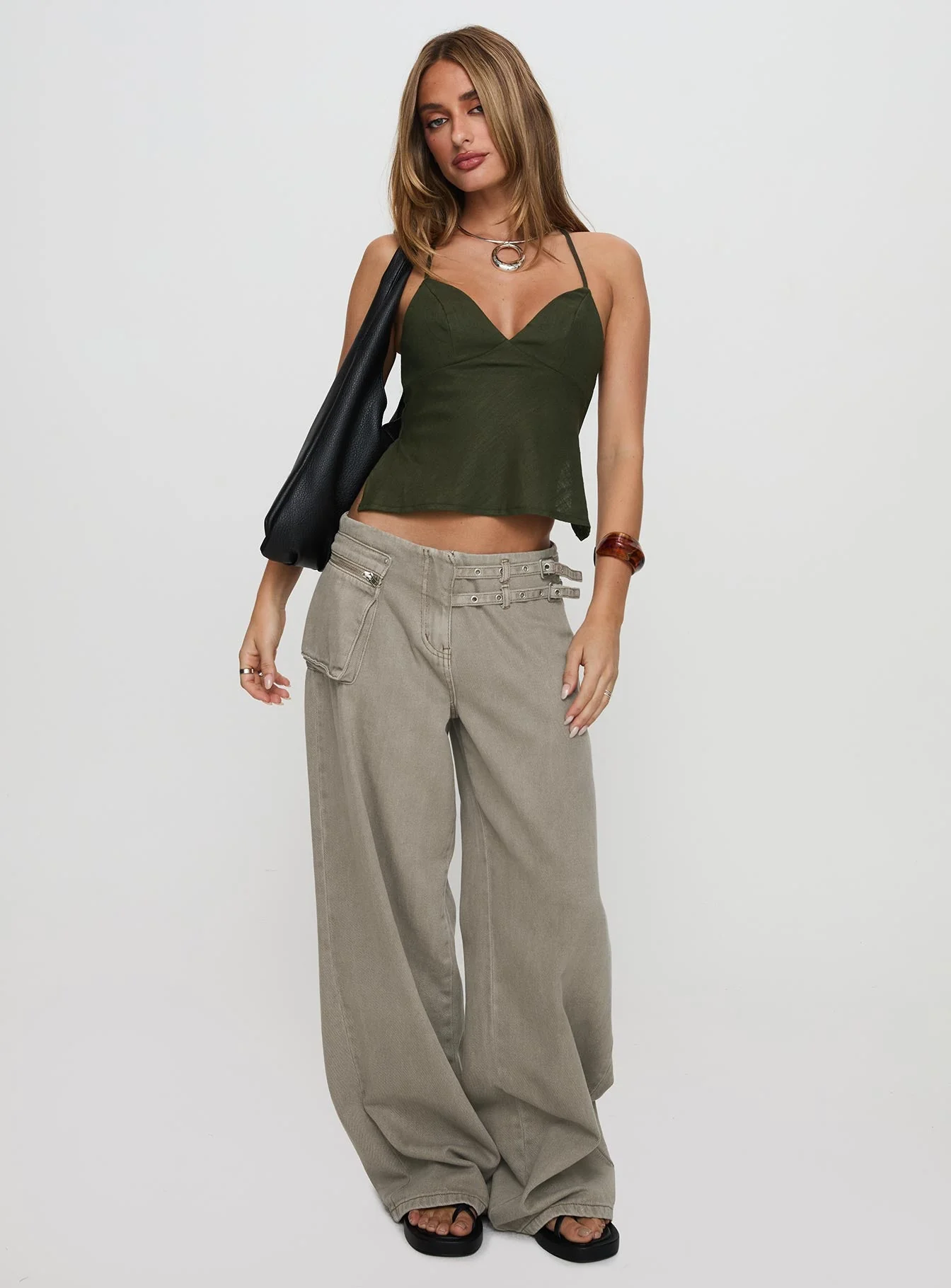 Hopelessly Devoted Top Forest Green - Image 3