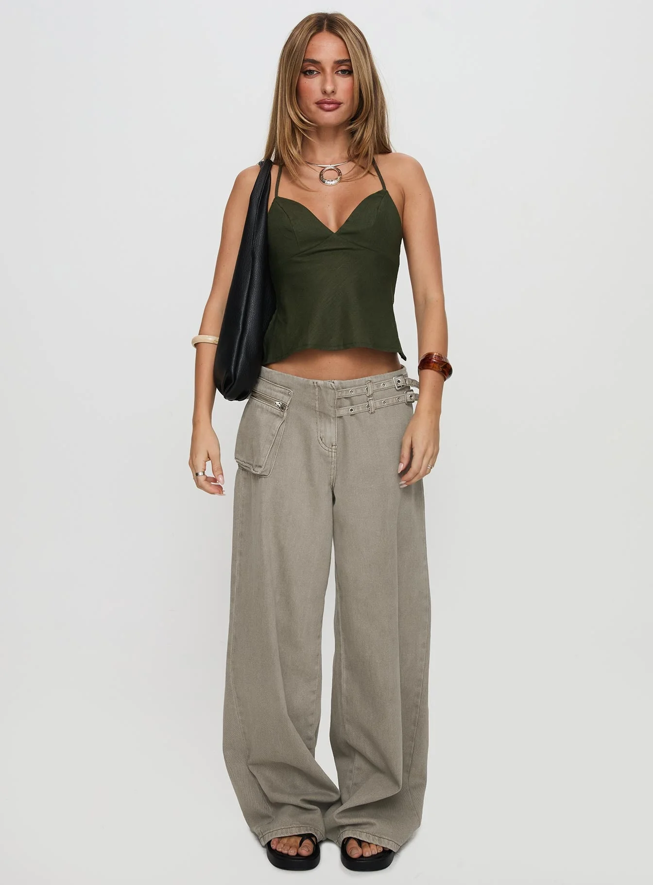 Hopelessly Devoted Top Forest Green - Image 7