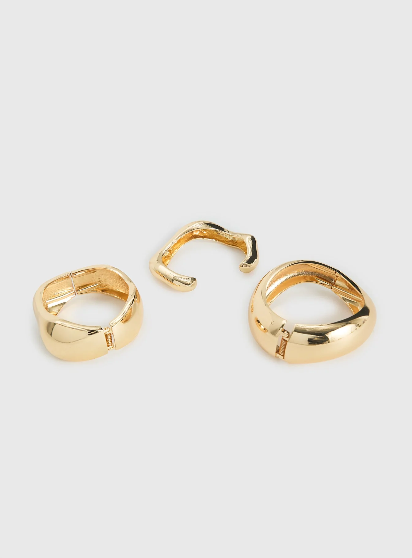Hot Gossip Cuff Set Gold - Image 4
