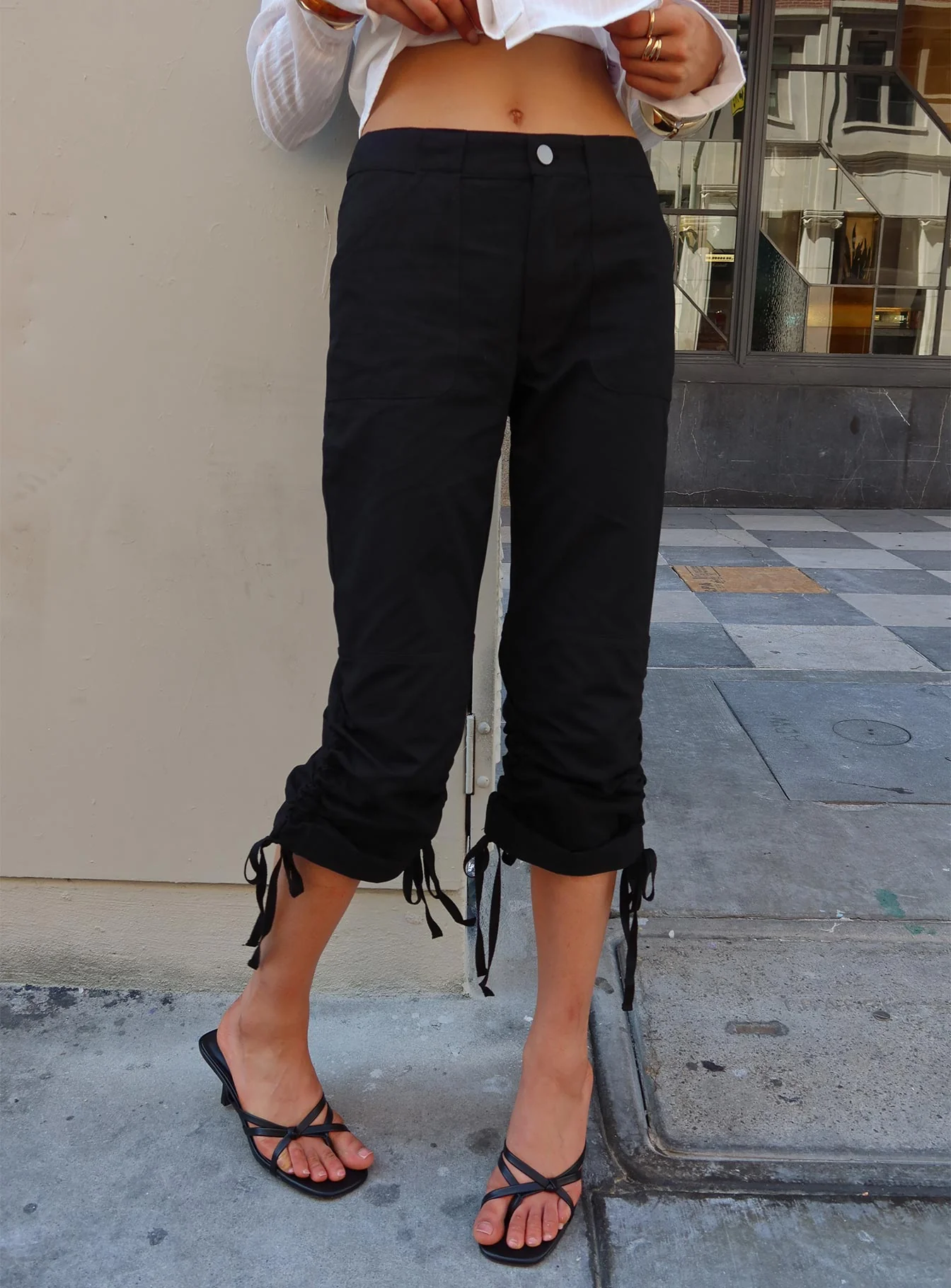 Hot Rod Capri Pant Black - Image 10