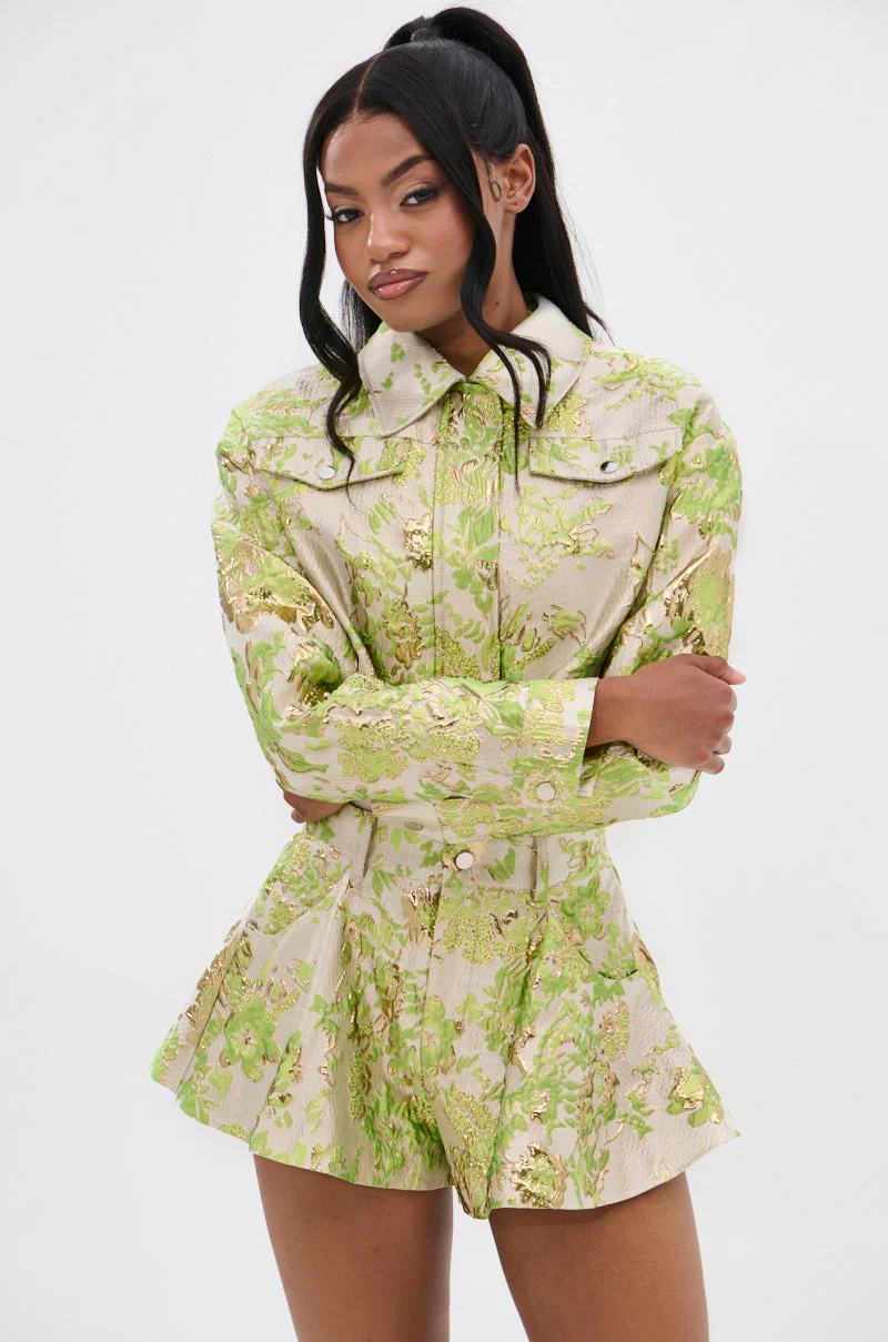 HOT SHOT BROCADE BOMBER - Image 4