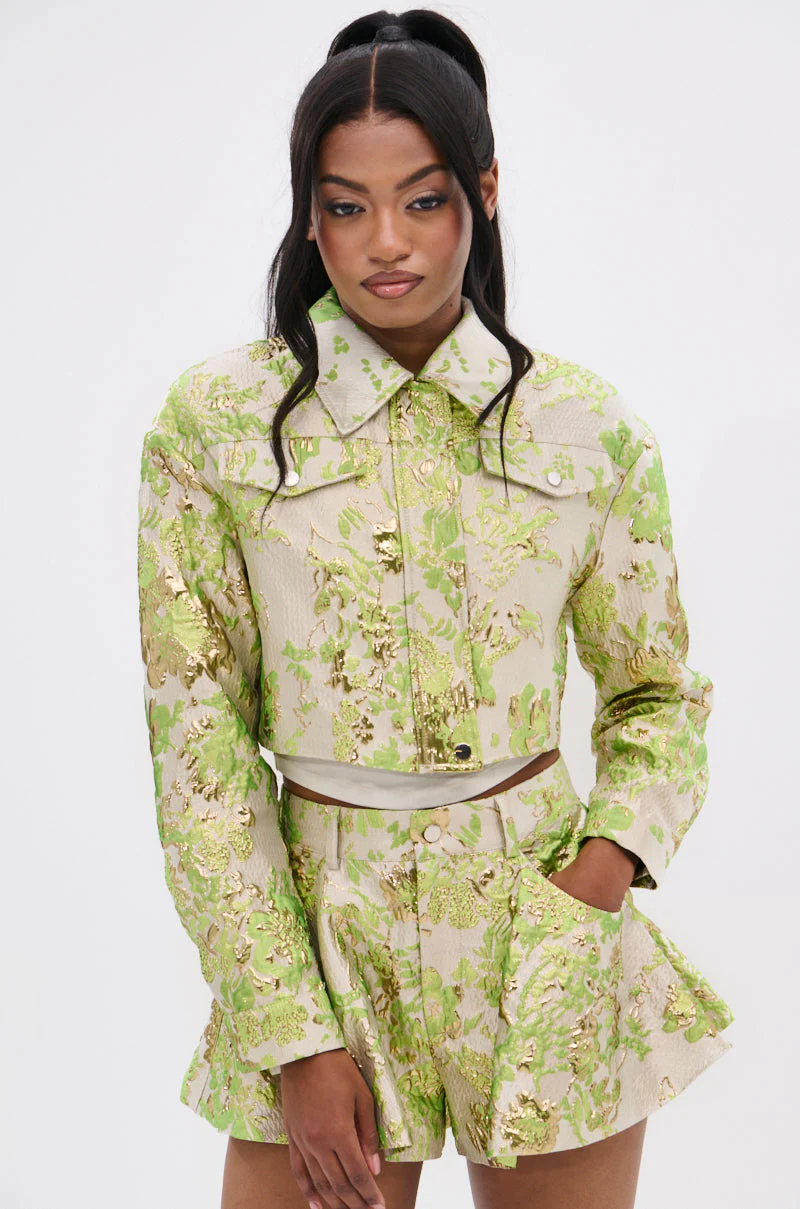 HOT SHOT BROCADE BOMBER - Image 8