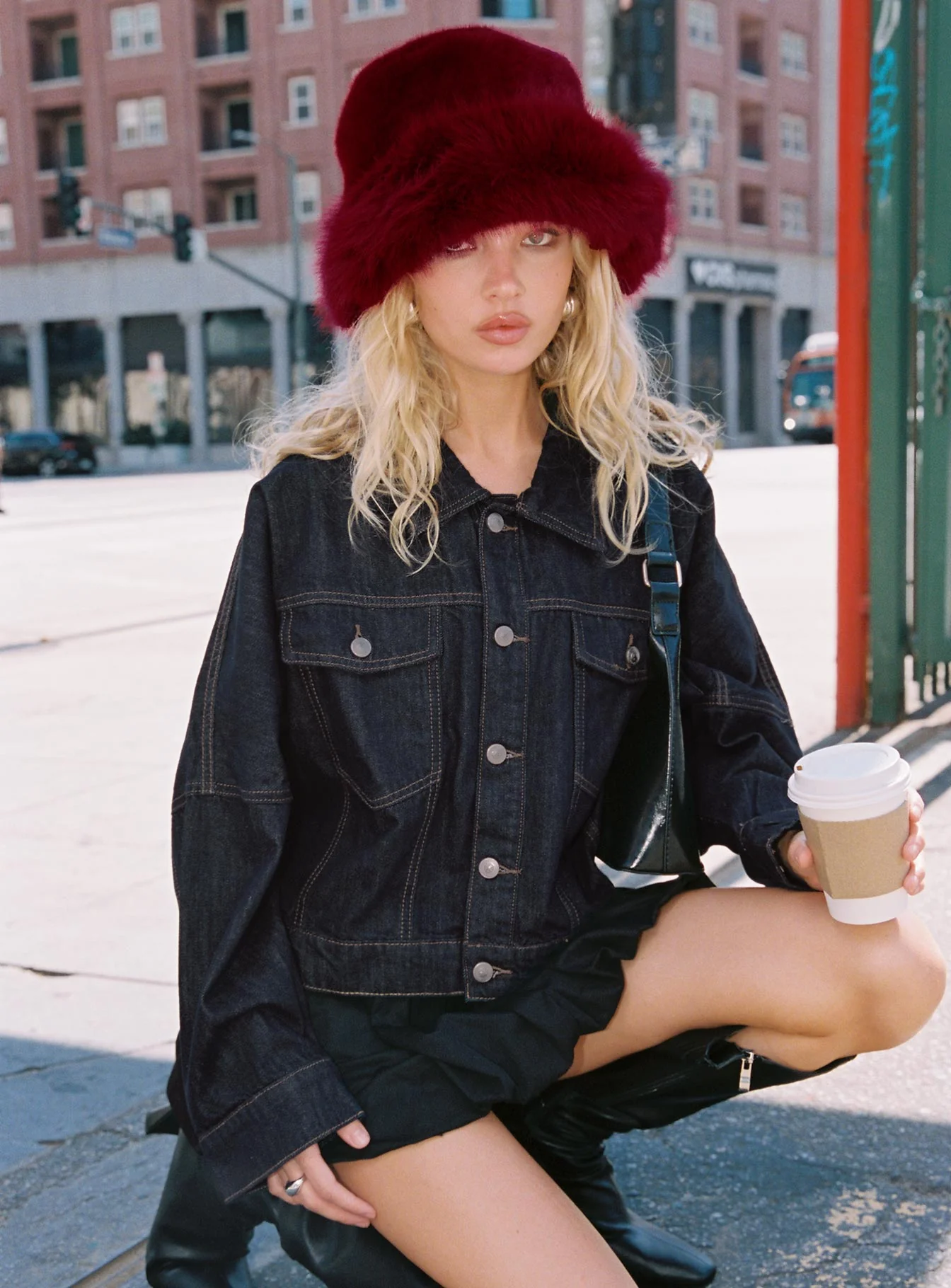 Hughes Jacket Dark Wash Denim - Image 8