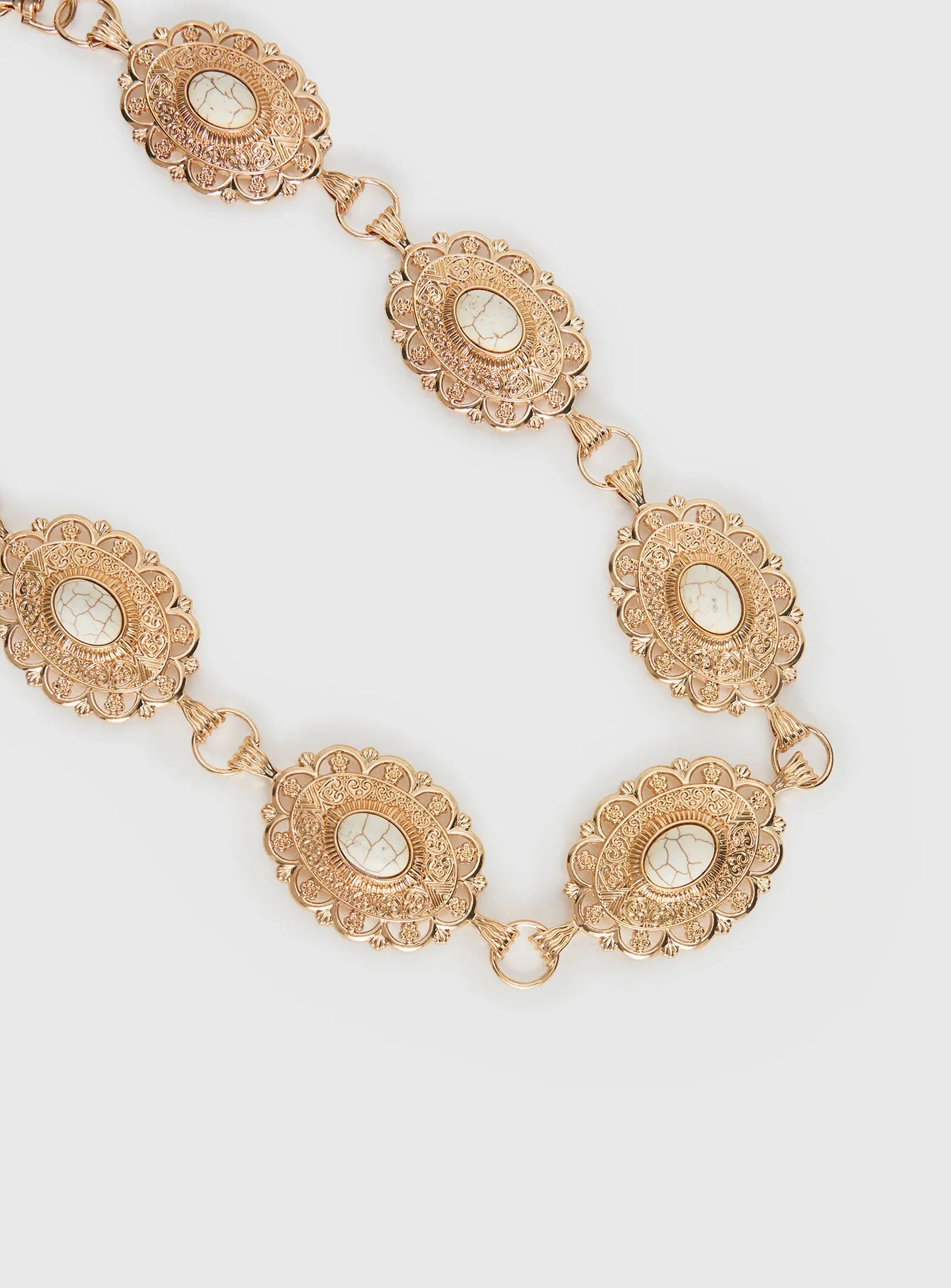 Idolized Chain Belt Black / Gold - Image 3