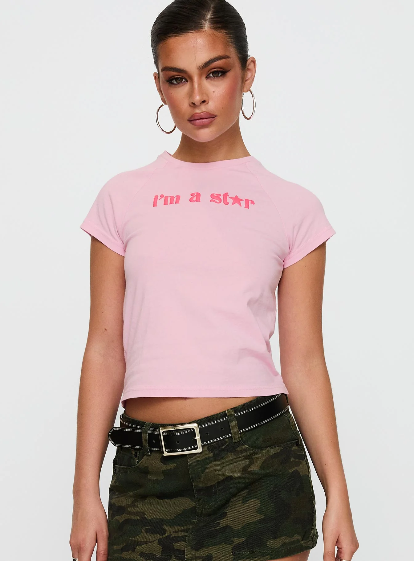 I'm A Star Graphic Top Pink - Image 2