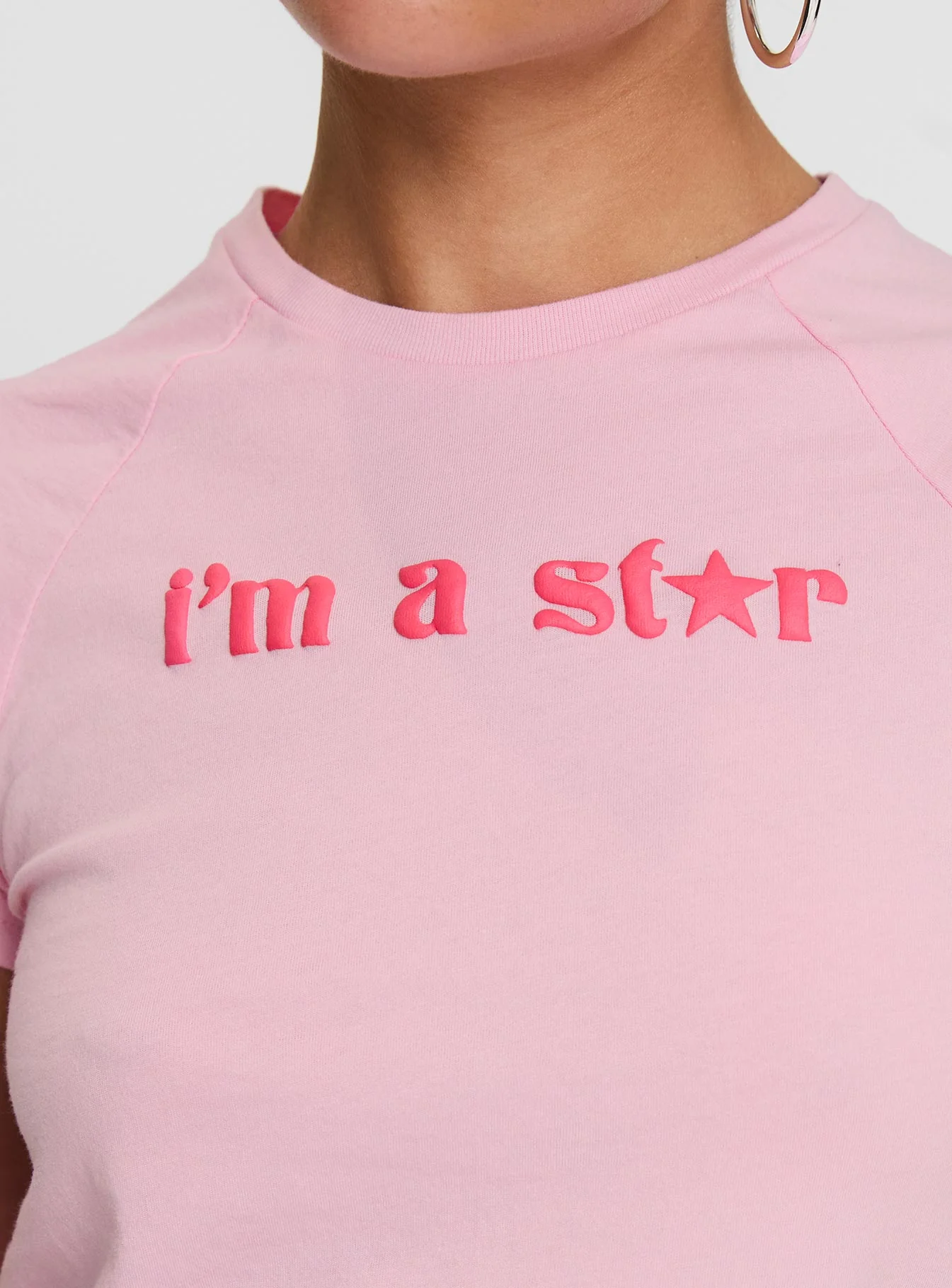 I'm A Star Graphic Top Pink - Image 6