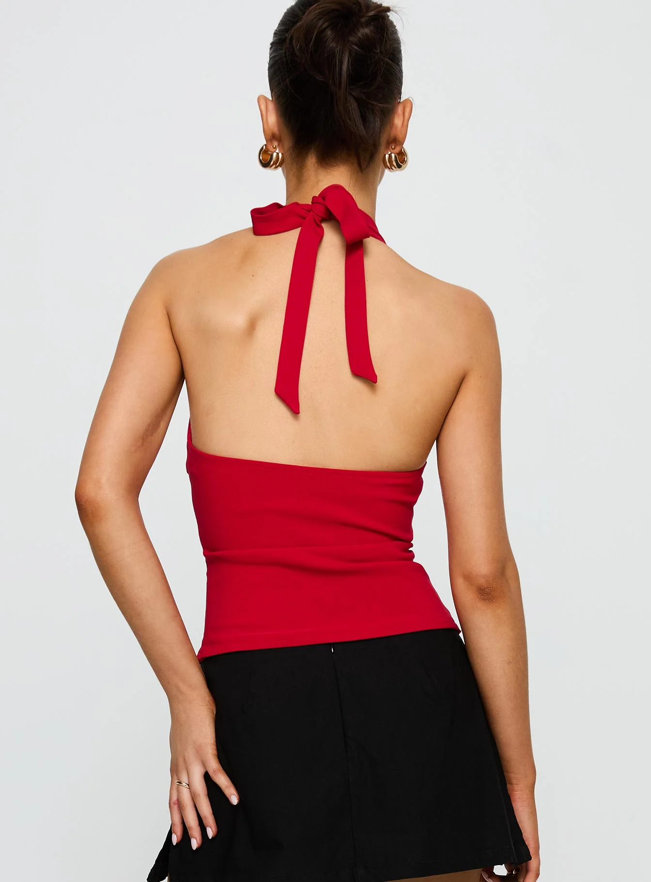 In Your Life Halter Top Red - Image 5