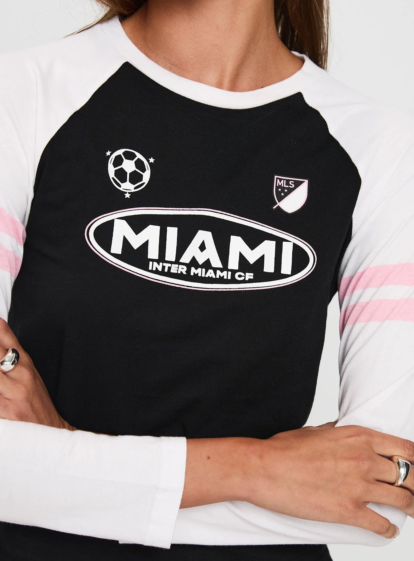Inter Miami Cf MLS Long Sleeve Black - Image 6