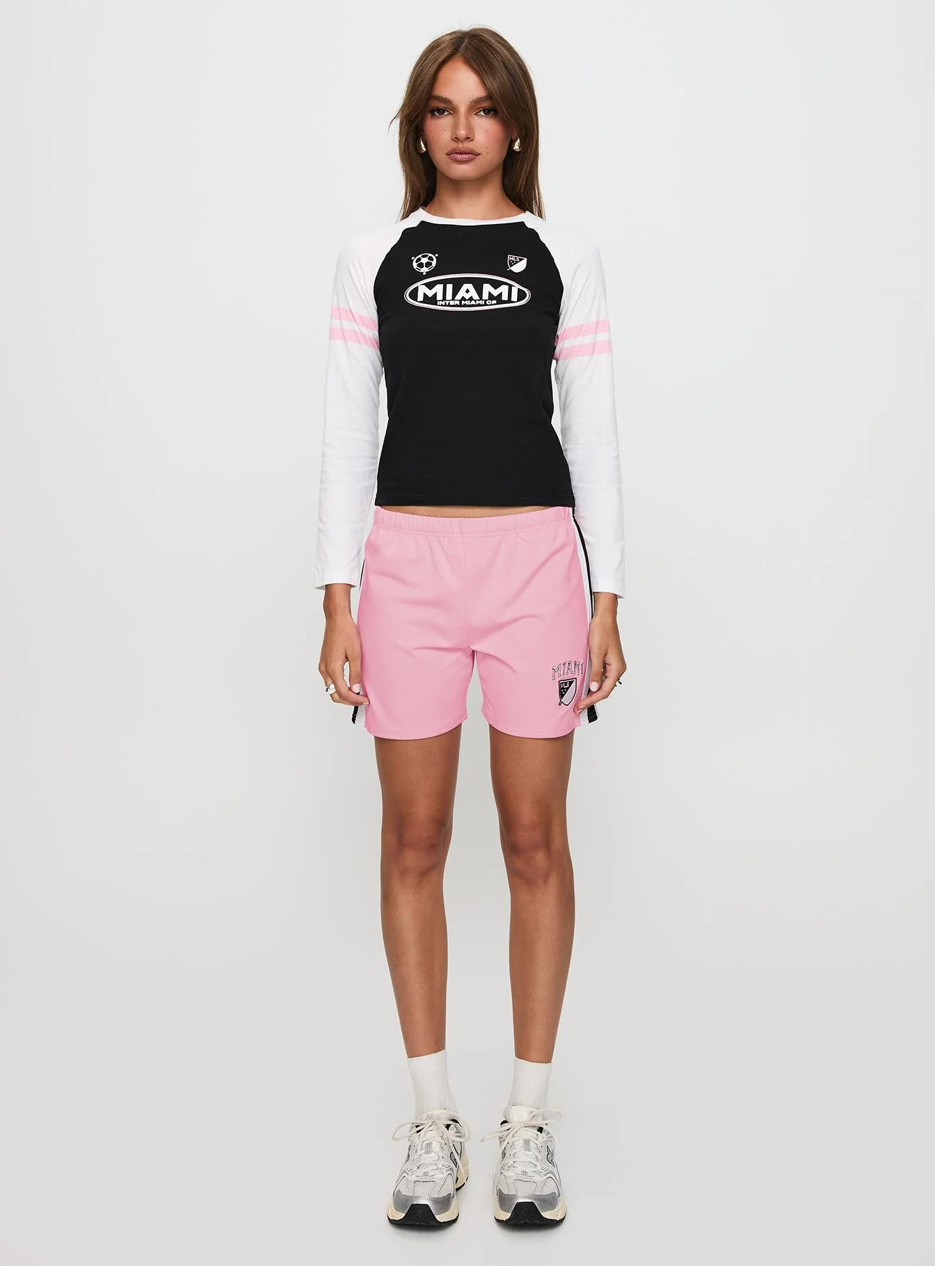 Inter Miami Cf MLS Long Sleeve Black - Image 7
