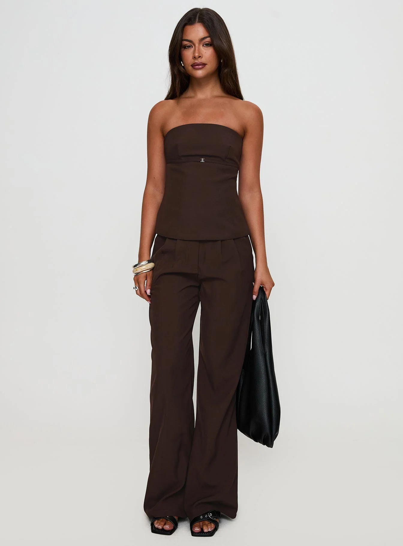 Irresistible Strapless Top Chocolate - Image 3