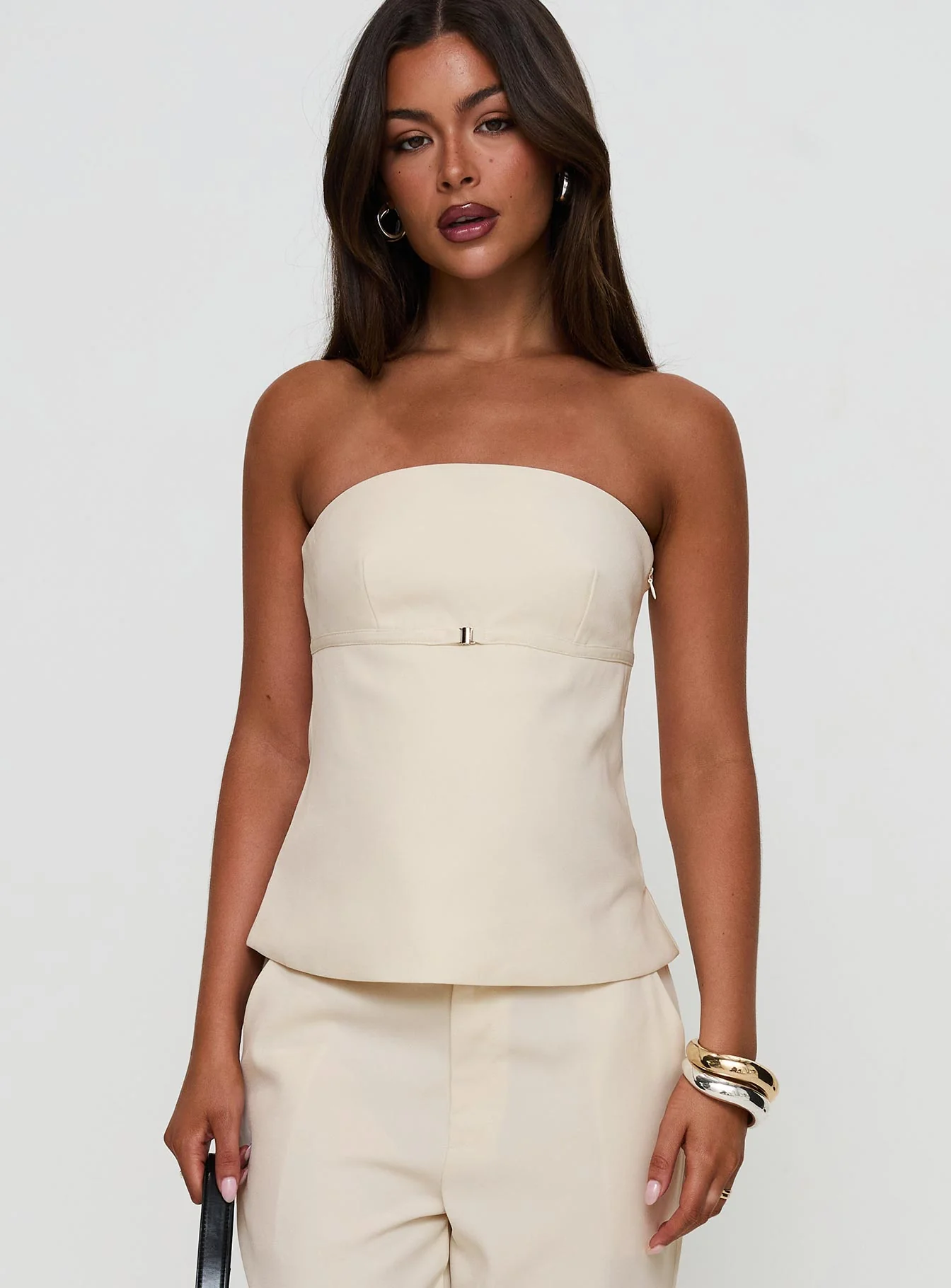Irresistible Strapless Top Cream - Image 2