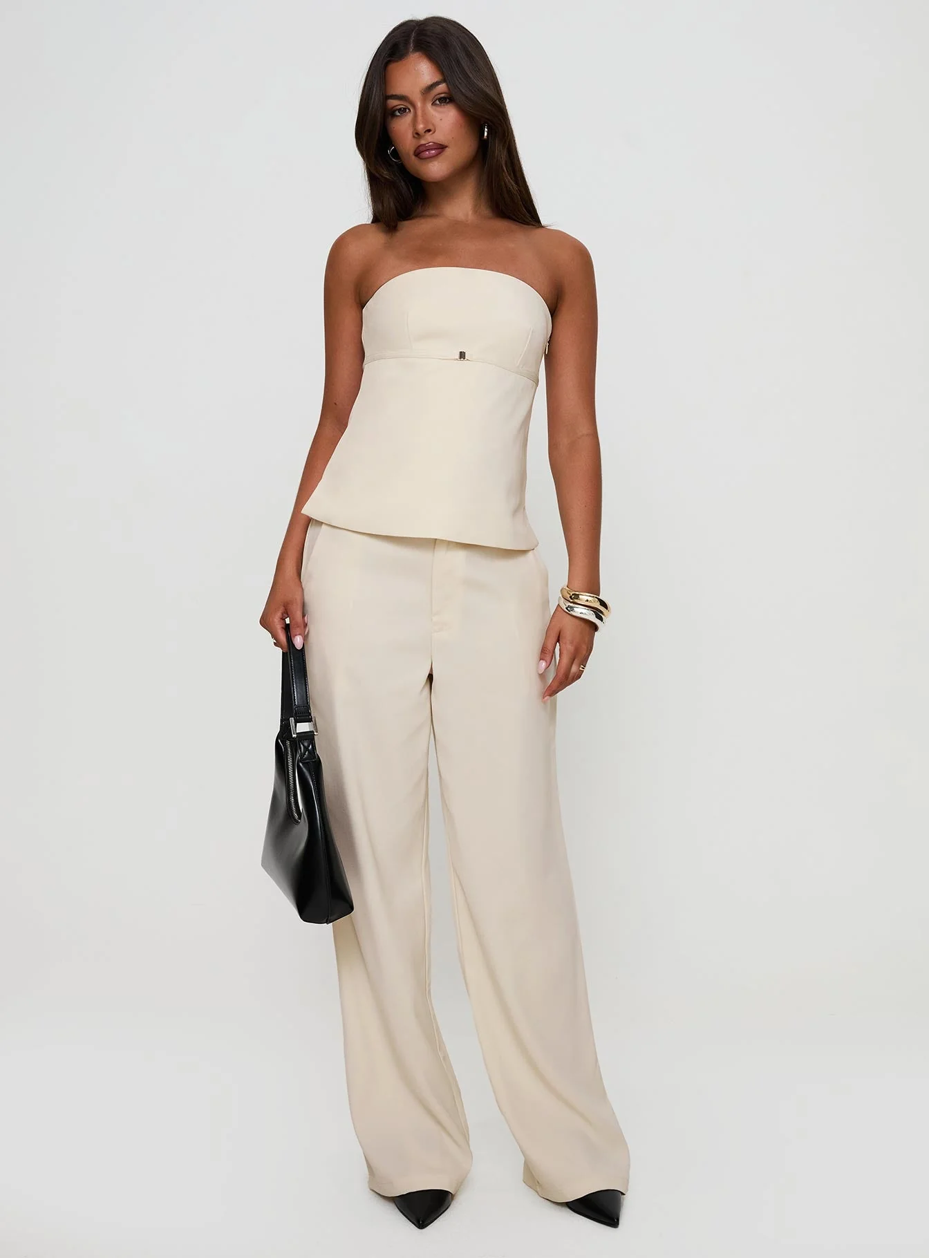 Irresistible Strapless Top Cream - Image 3