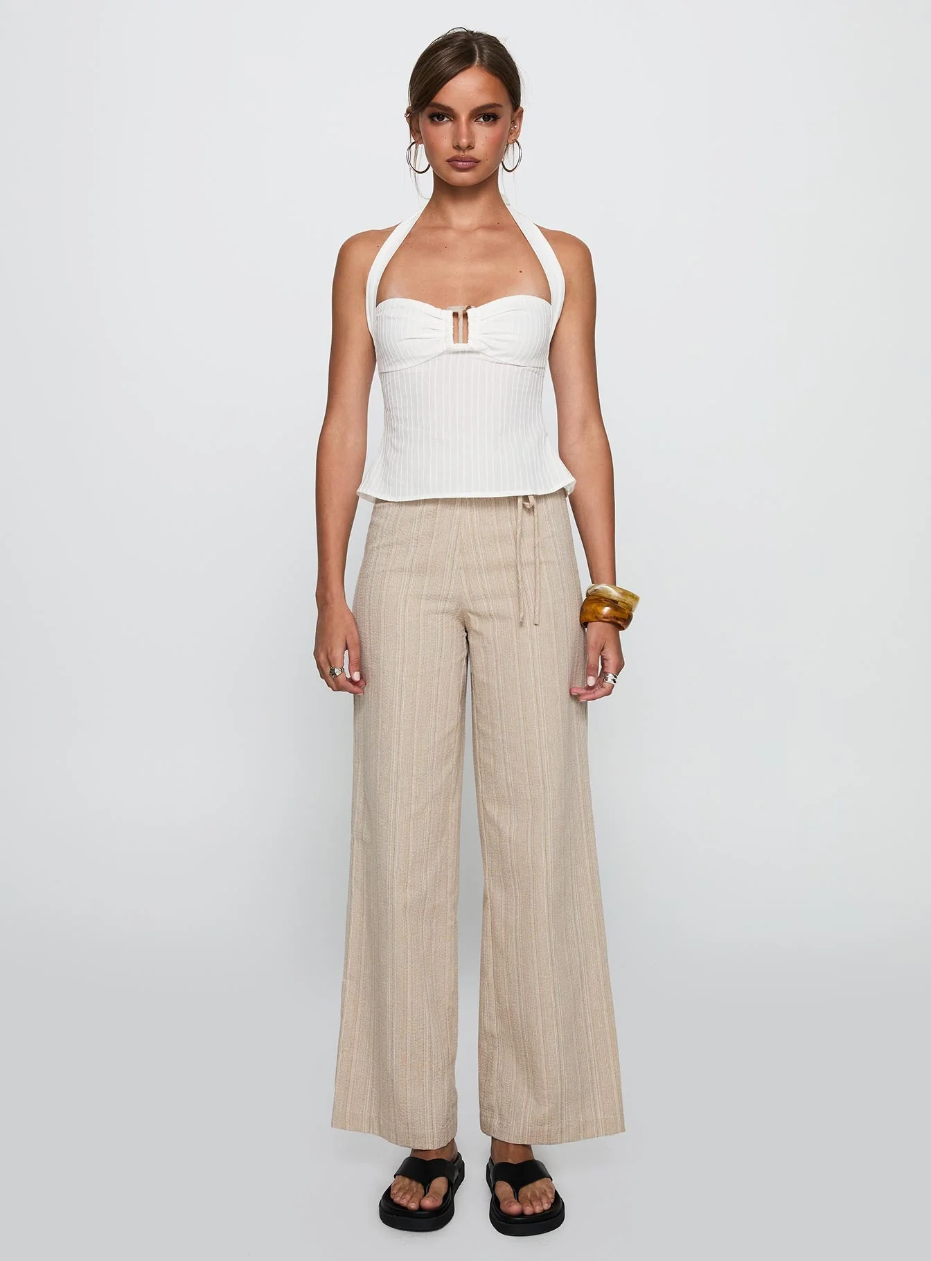 Isabetta Halter Top White - Image 7