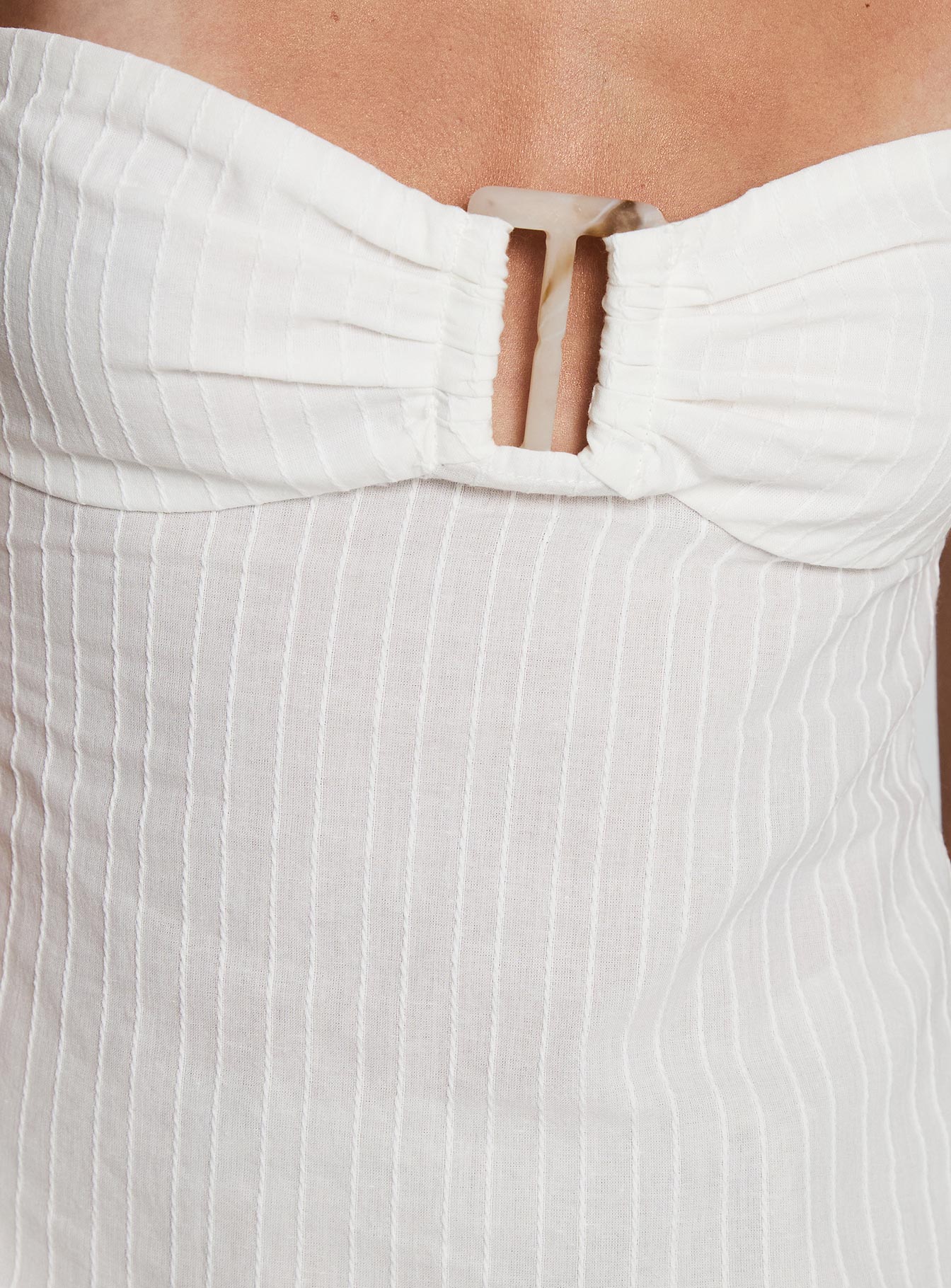 Isabetta Halter Top White Petite - Image 6