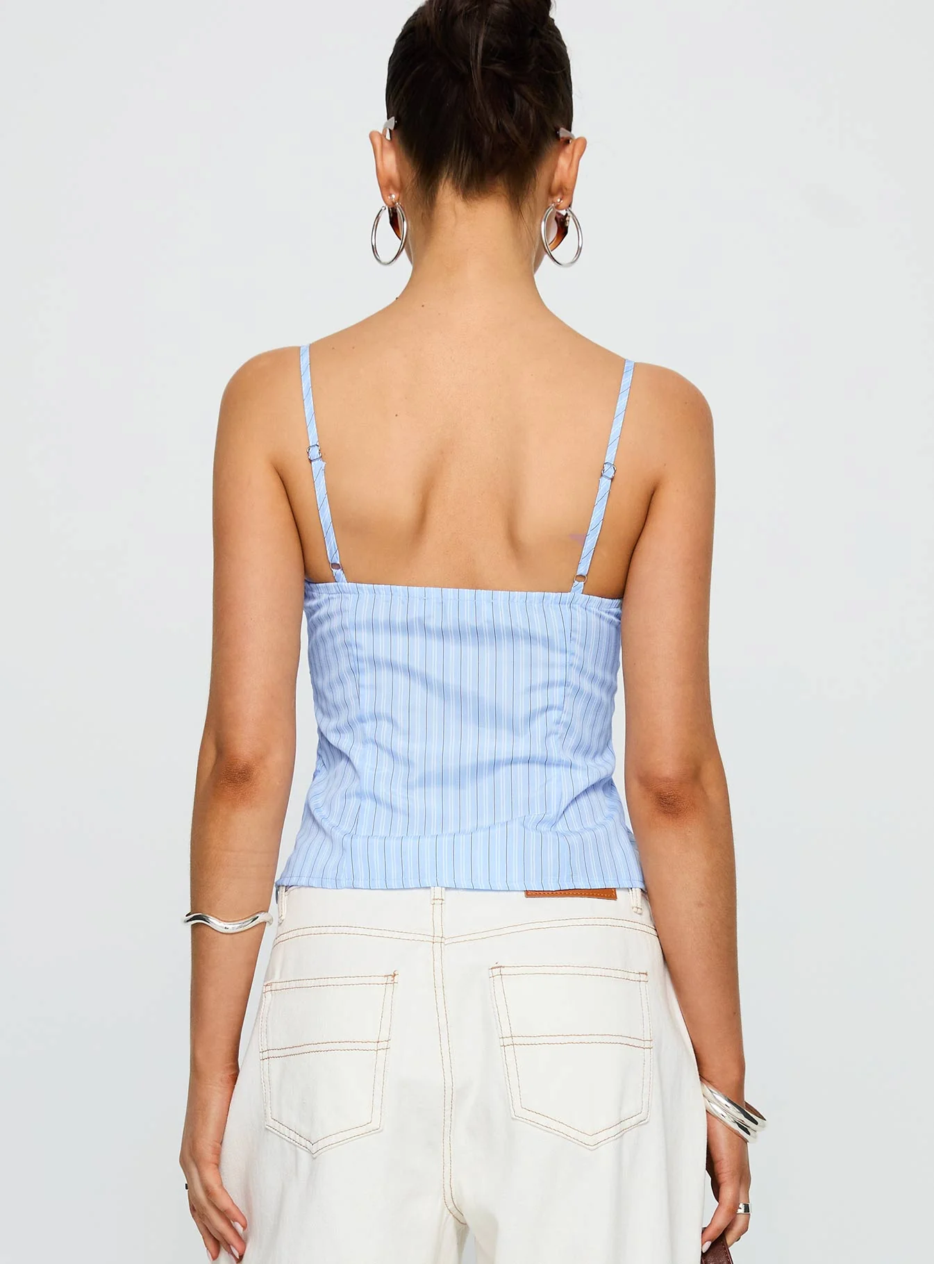 Isolabella Top Blue Stripe - Image 4