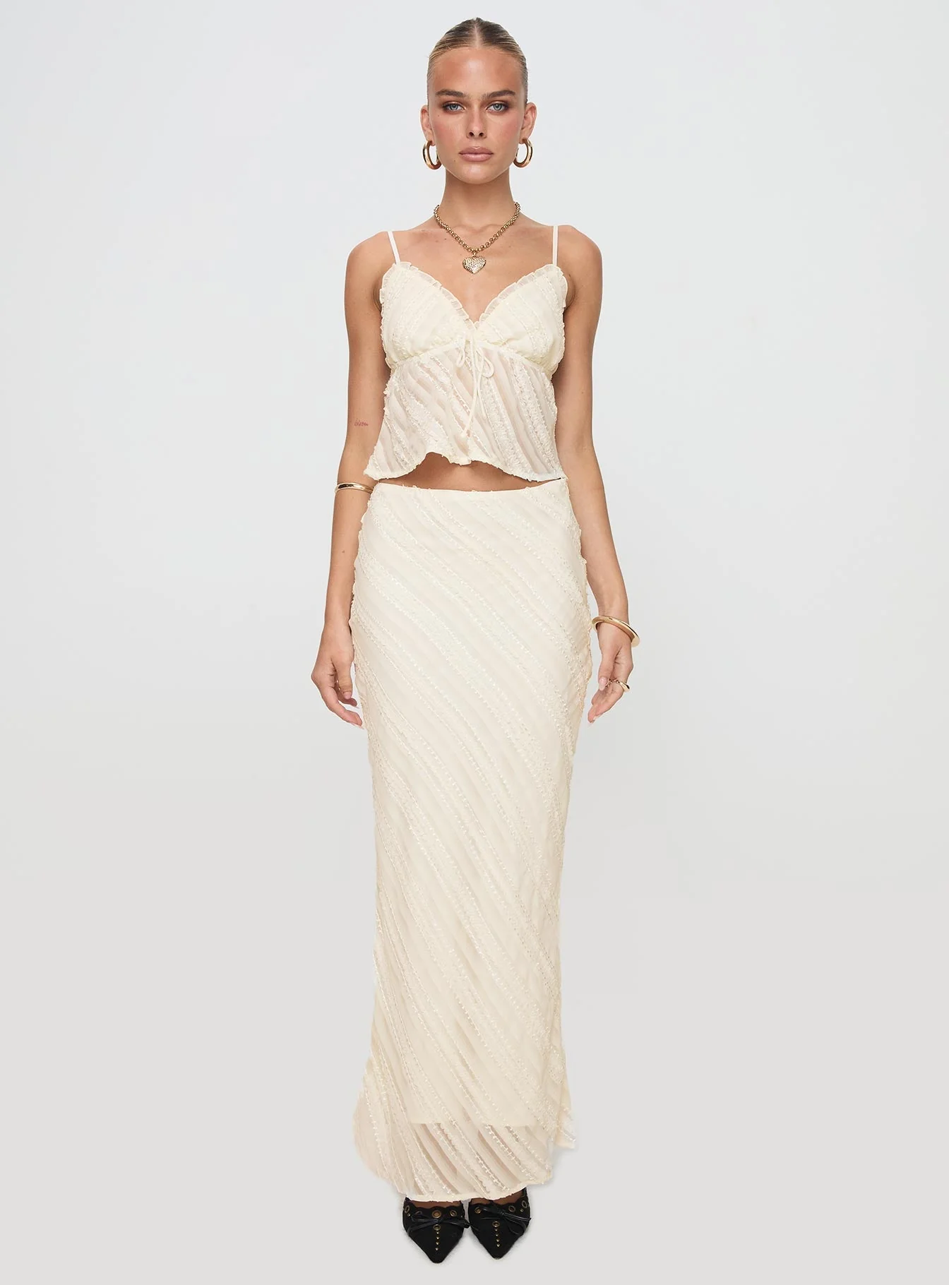 Jacintha Top Cream - Image 7