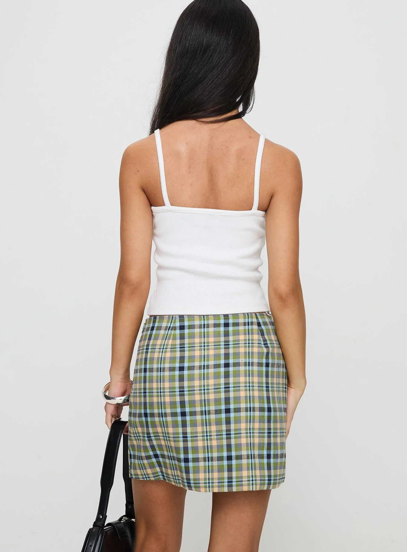 Jacklin Mini Skirt Multi Check - Image 5