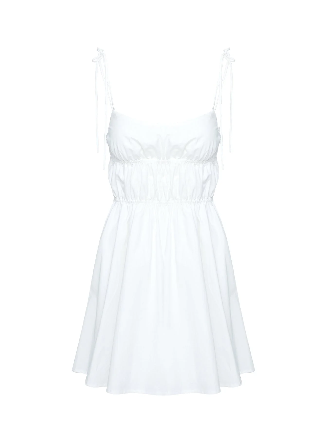 Jacksonne Mini Dress White - Image 8
