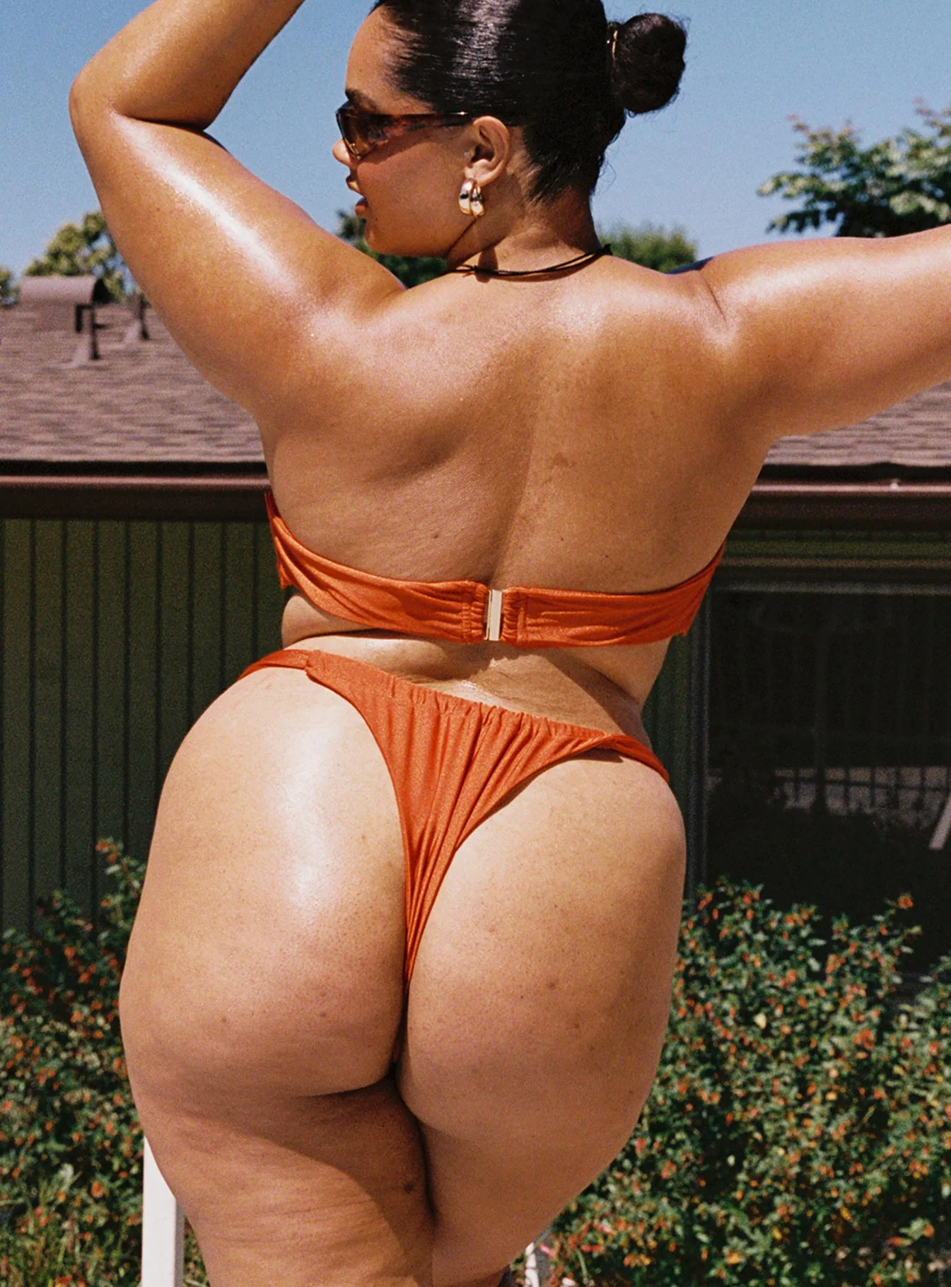 Janea Bikini Bottoms Rust Curve - Image 4