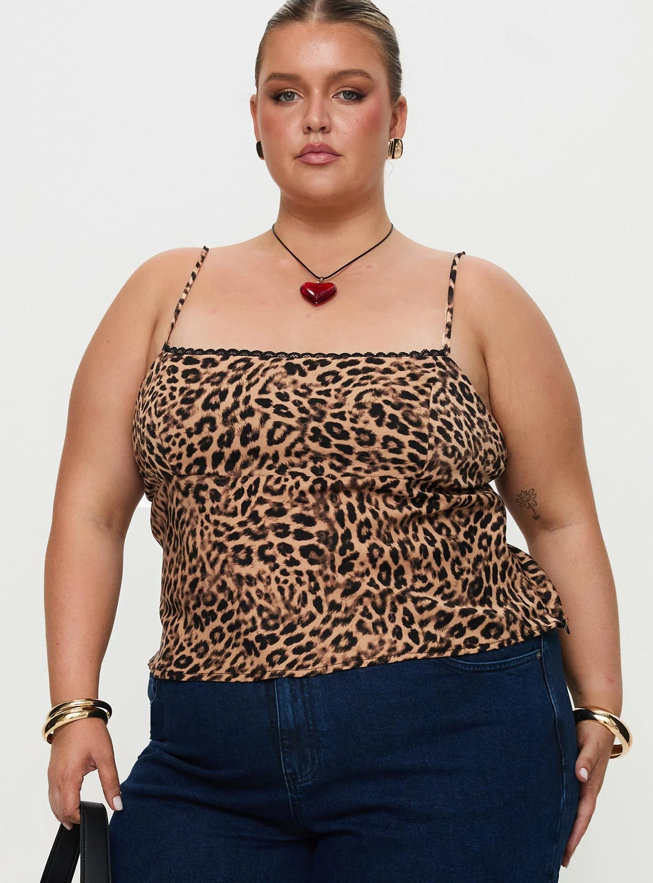 Jaquelyn Top Leopard Curve - Image 2