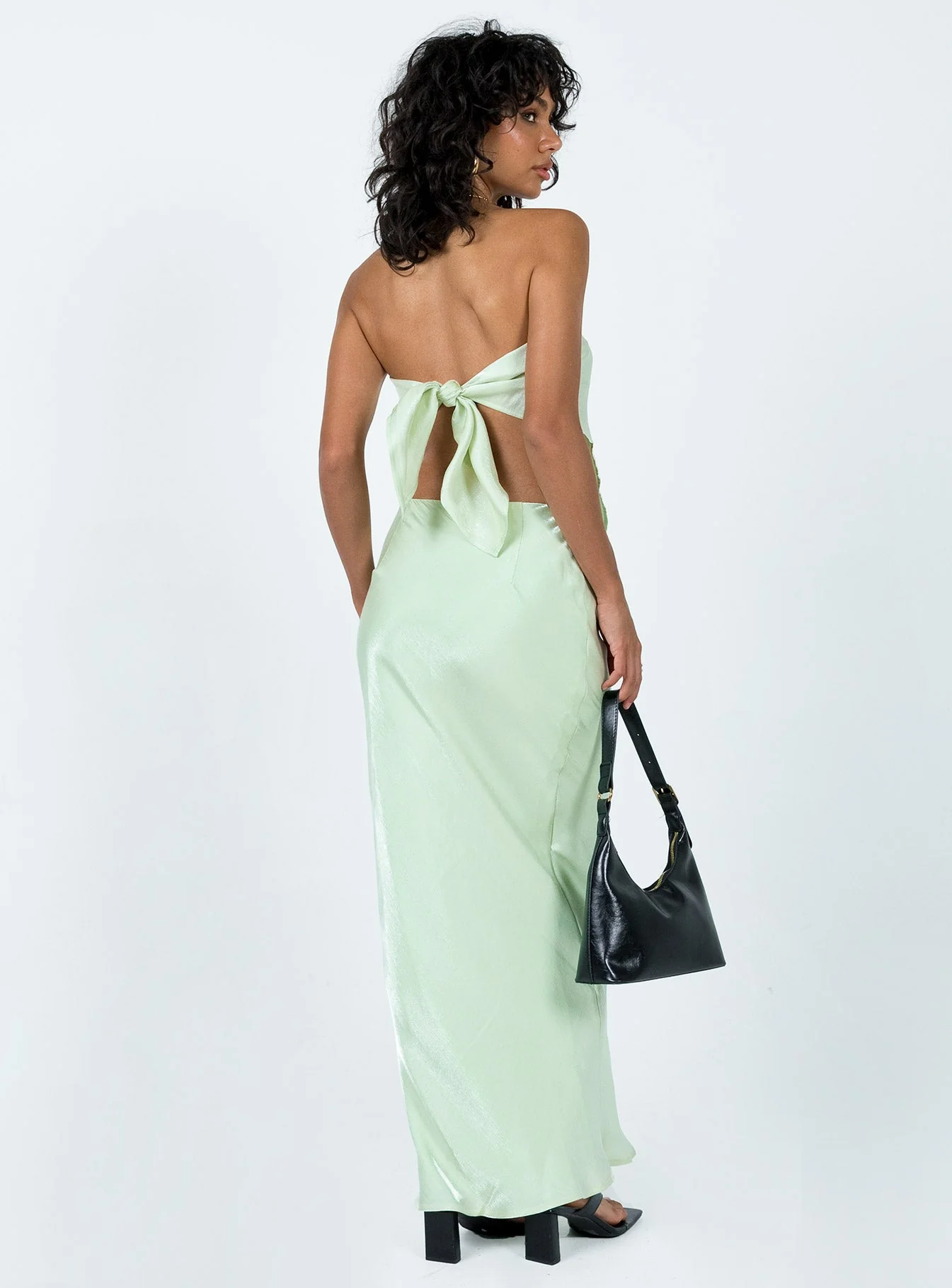 Jodie Maxi Skirt Green - Image 5