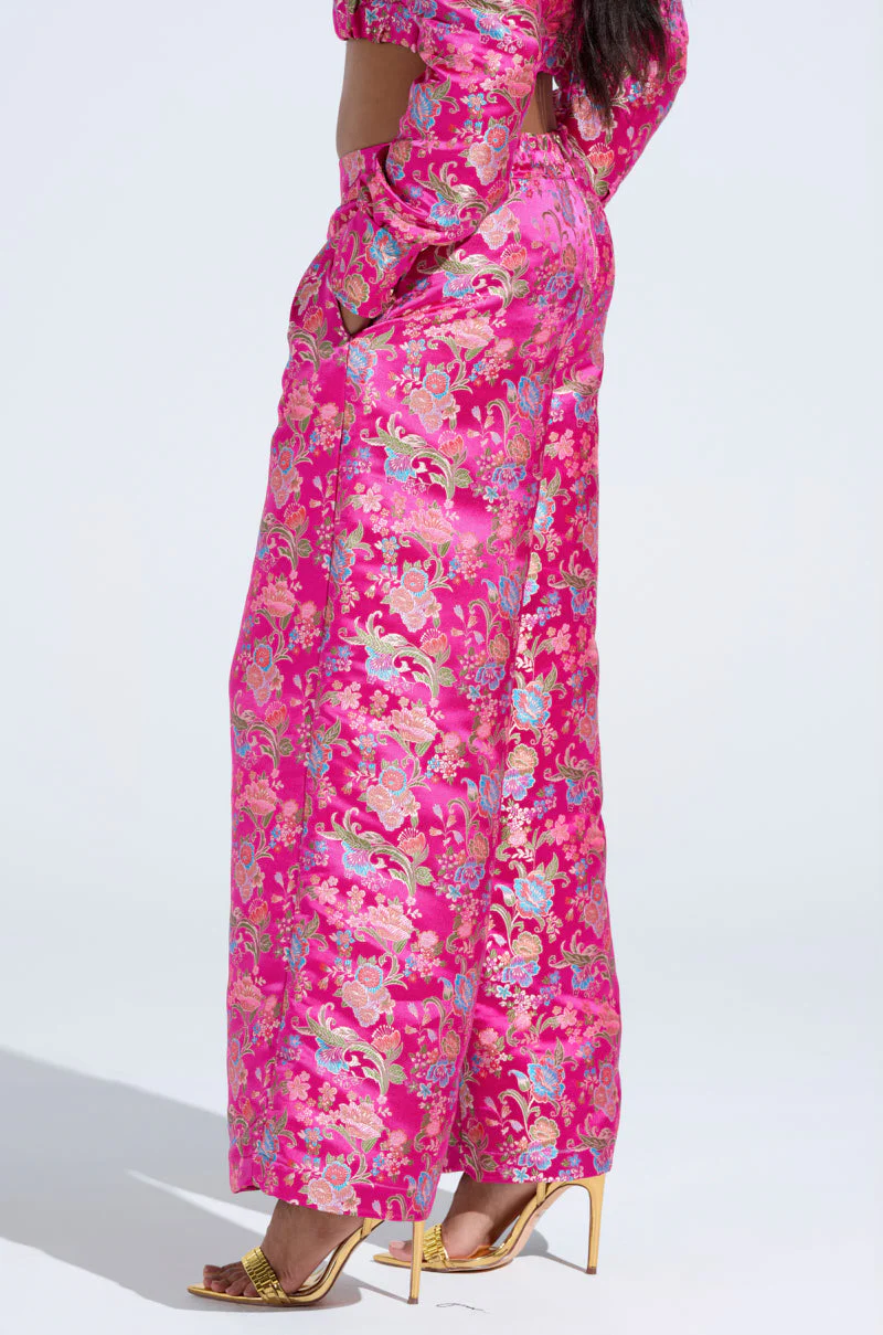 JULES BROCADE TROUSER - Image 3