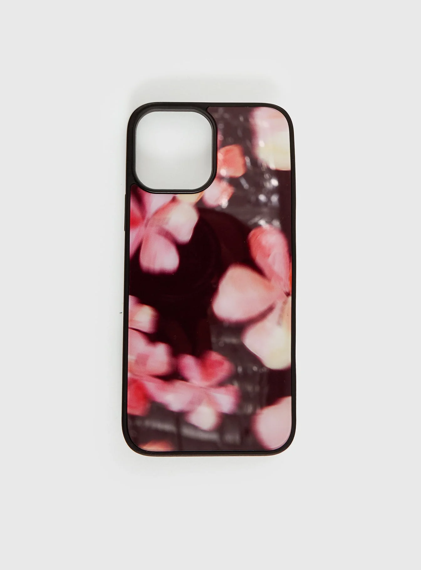 Just For Fun iPhone Case Burgundy Floral