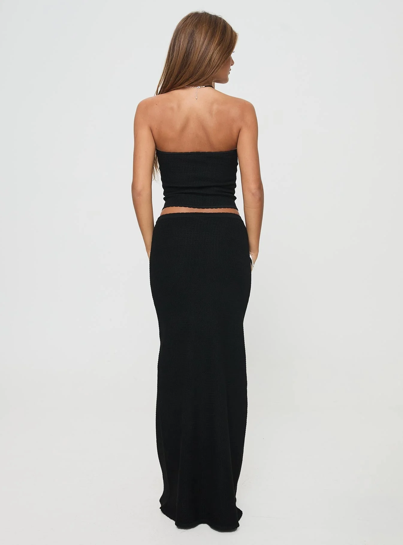 Just Like That Maxi Skirt Black - Image 5