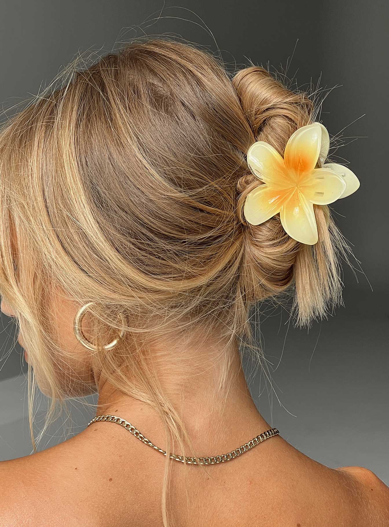 Kadence Hair Clip Yellow - Image 3