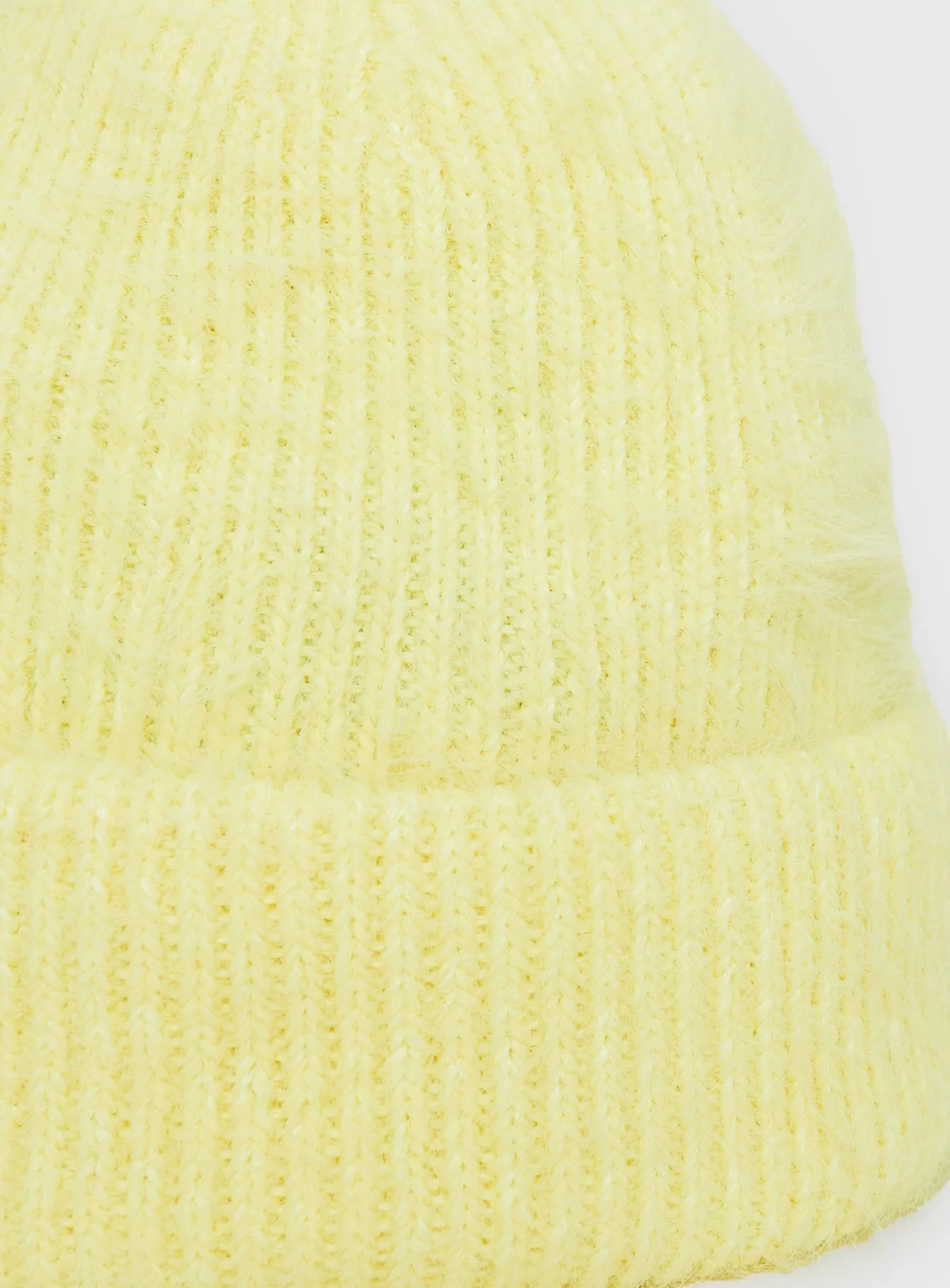 Kalyn Fluffy Beanie Lemon - Image 3